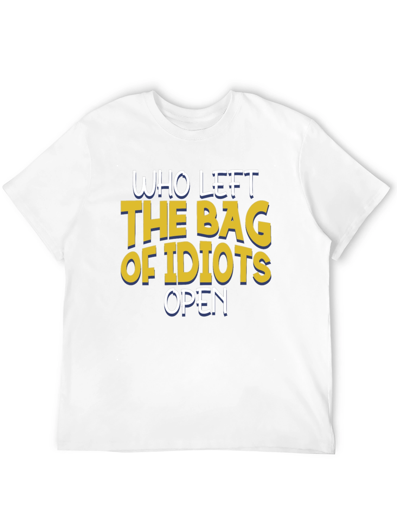 Funny Bag of Idiots Graphic Tee
