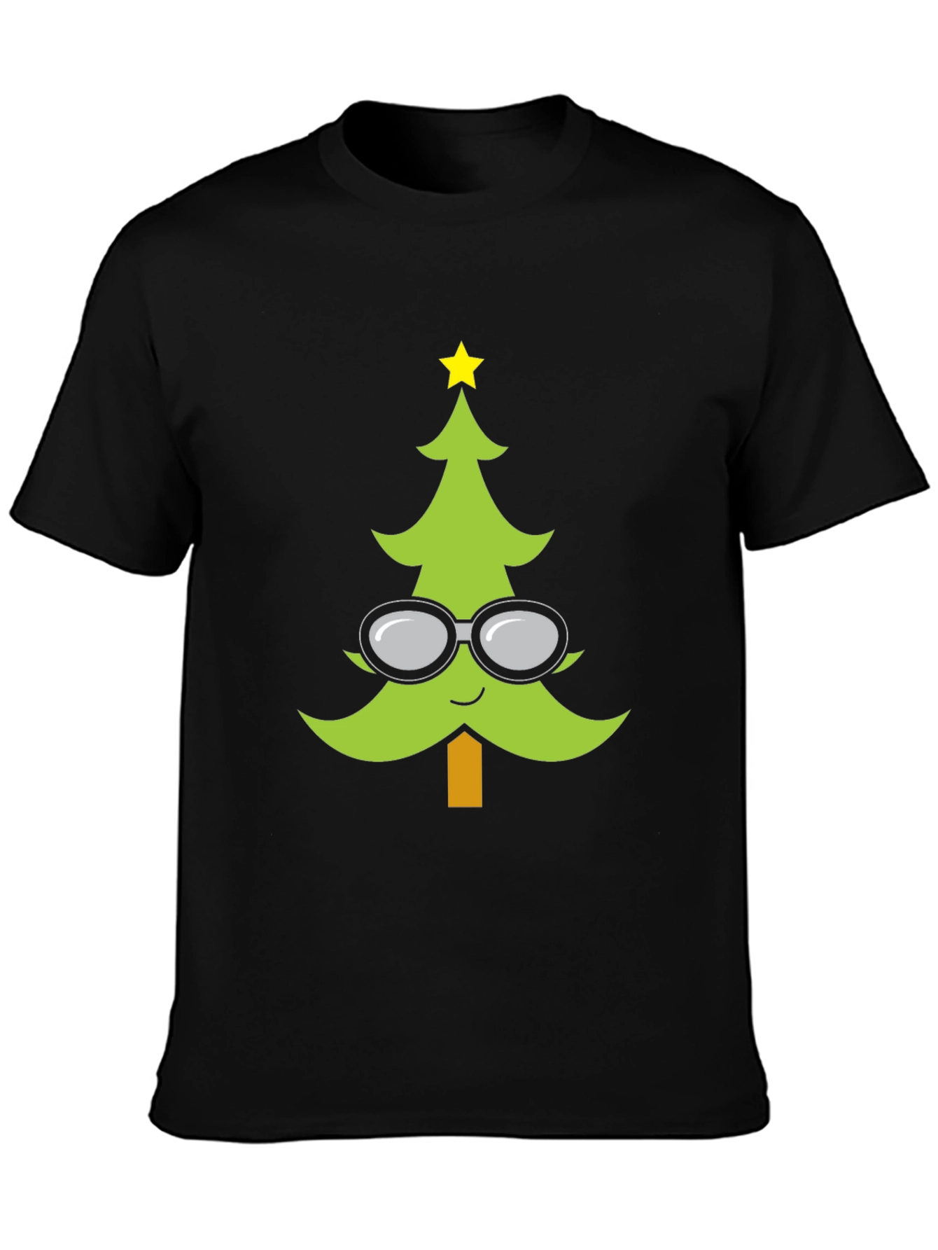 Funny Christmas Tree Geek T-Shirt