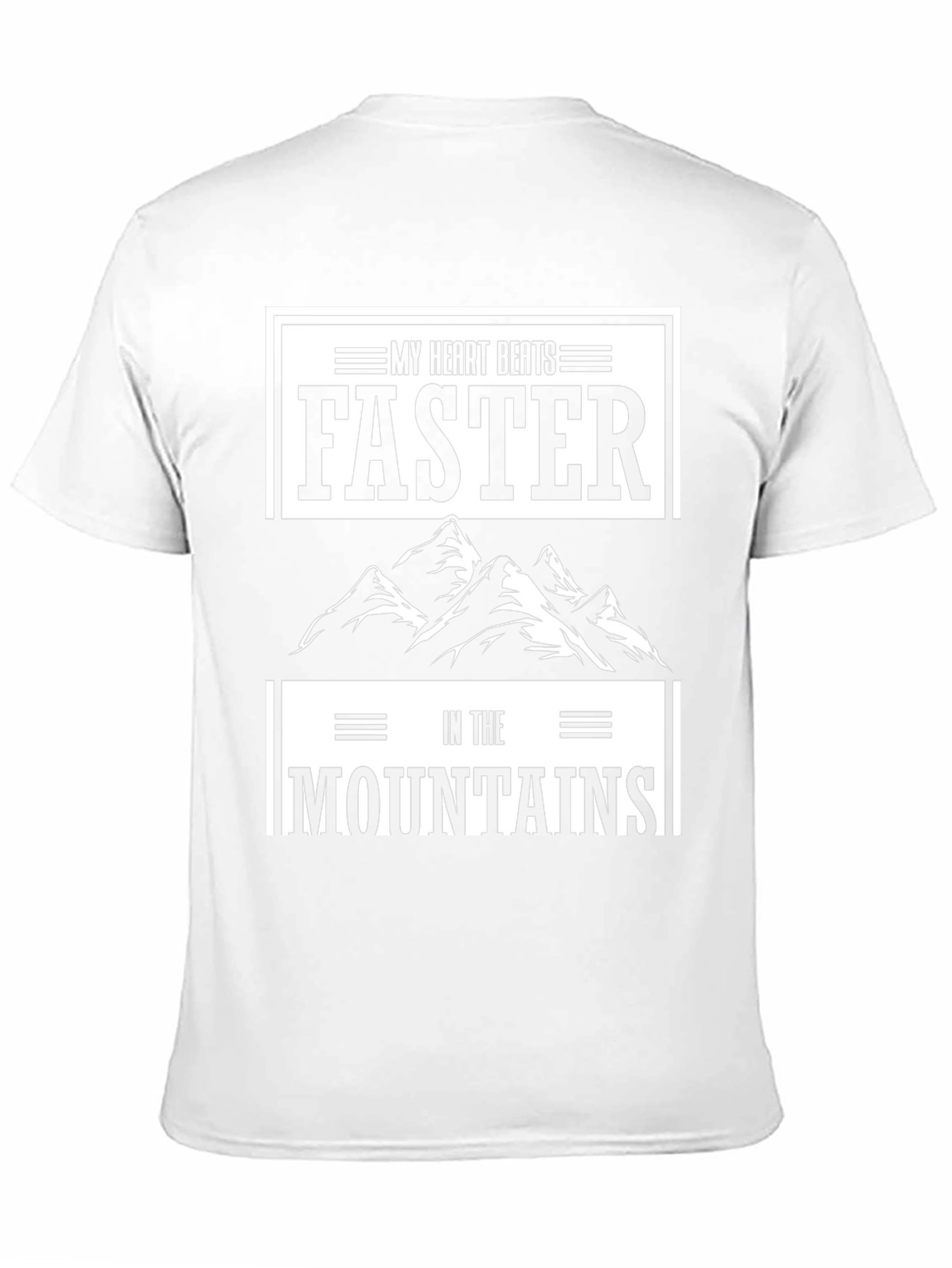 My Heart Beats Faster in the Mountains Graphic Tee