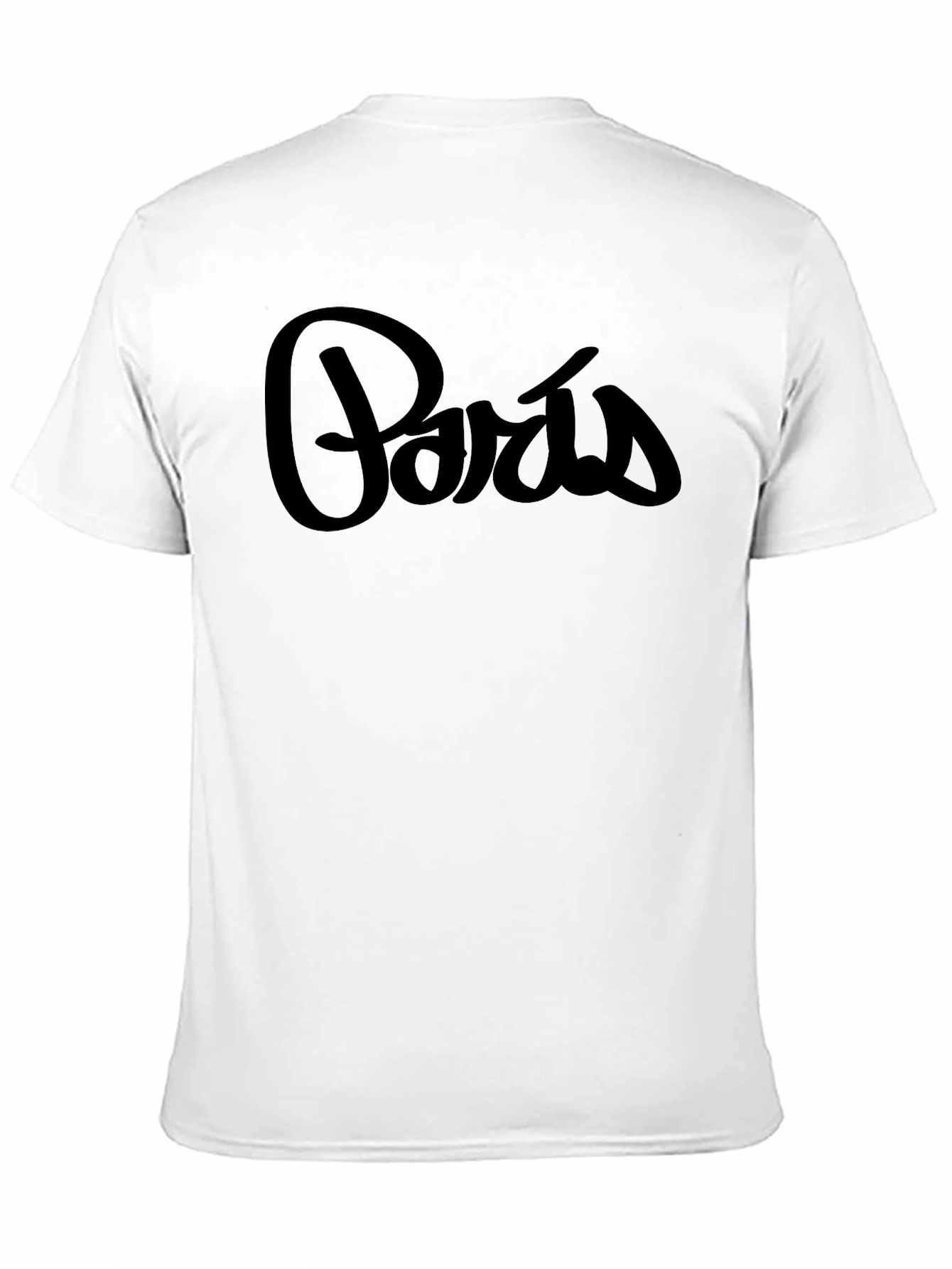 Paris Graphic T-Shirt - Stylish Black Tee