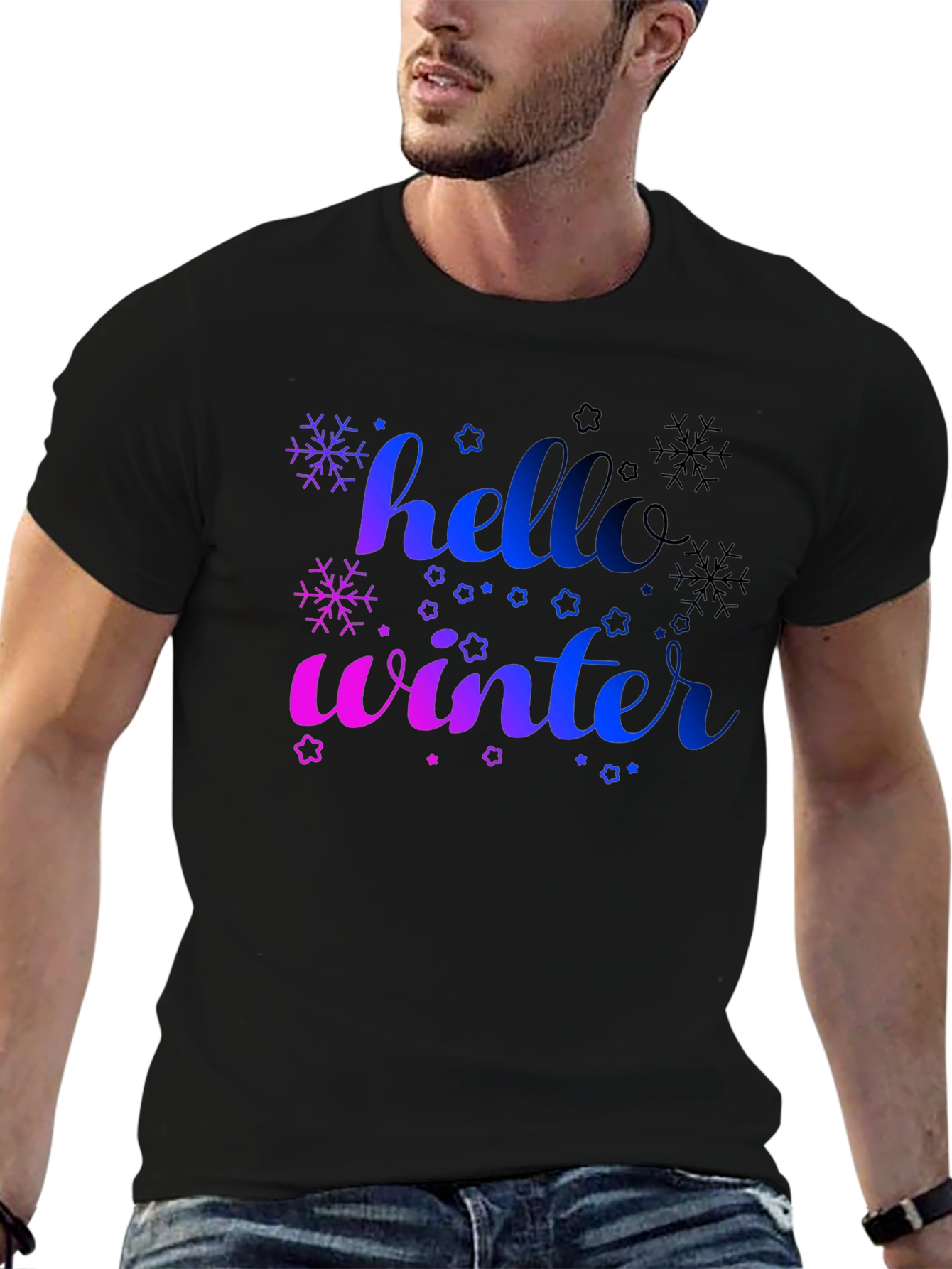 Hello Winter Graphic T-Shirt