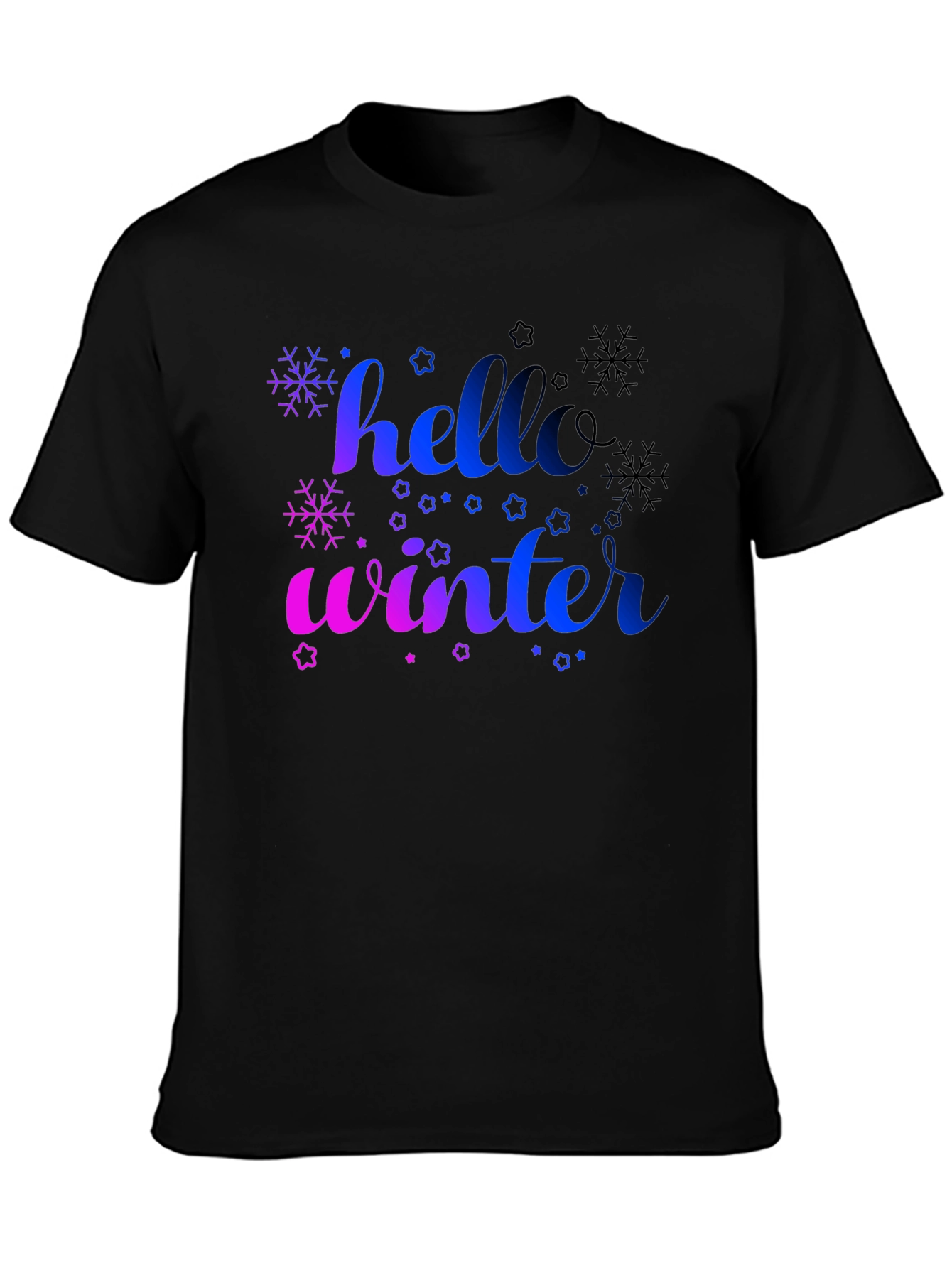 Hello Winter Graphic T-Shirt