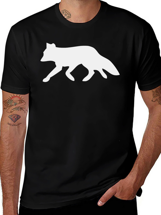 Fox Graphic Tee - Mens Black Short Sleeve Shirt