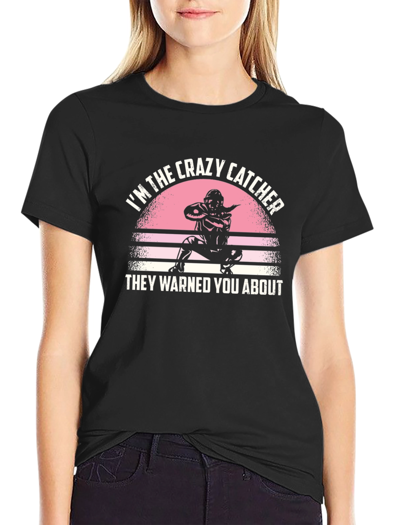 Crazy Catcher Graphic T-Shirt