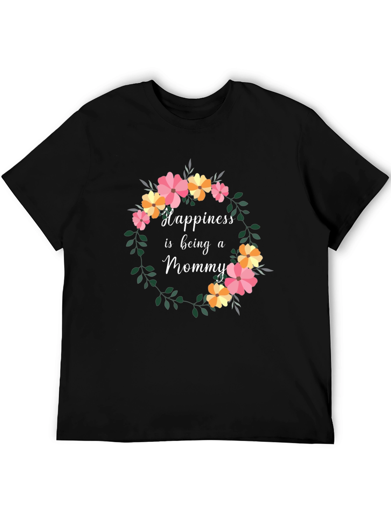 Happiness is Being a Mommy Graphic Tee