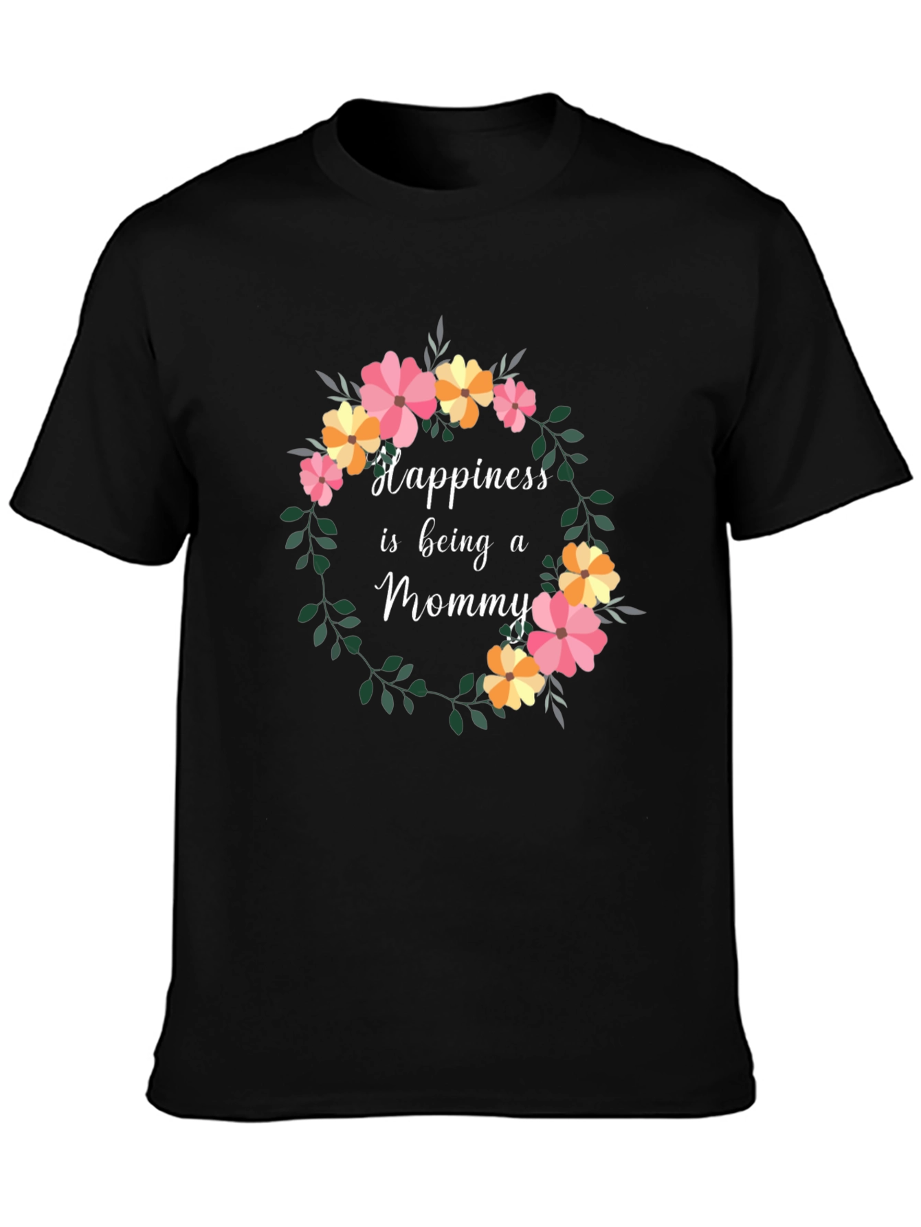 Happiness is Being a Mommy Graphic Tee