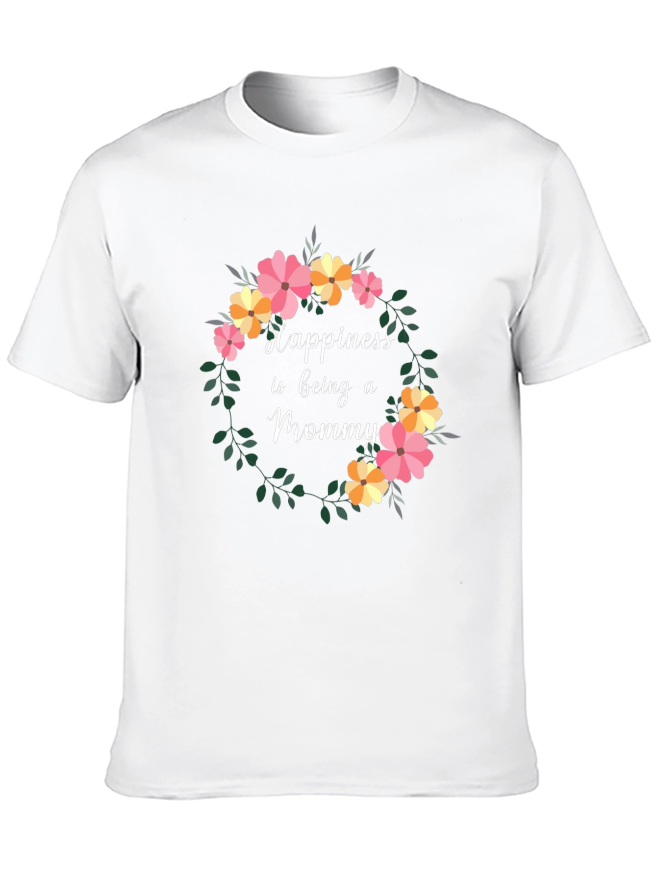 Happiness is Being a Mommy Graphic Tee