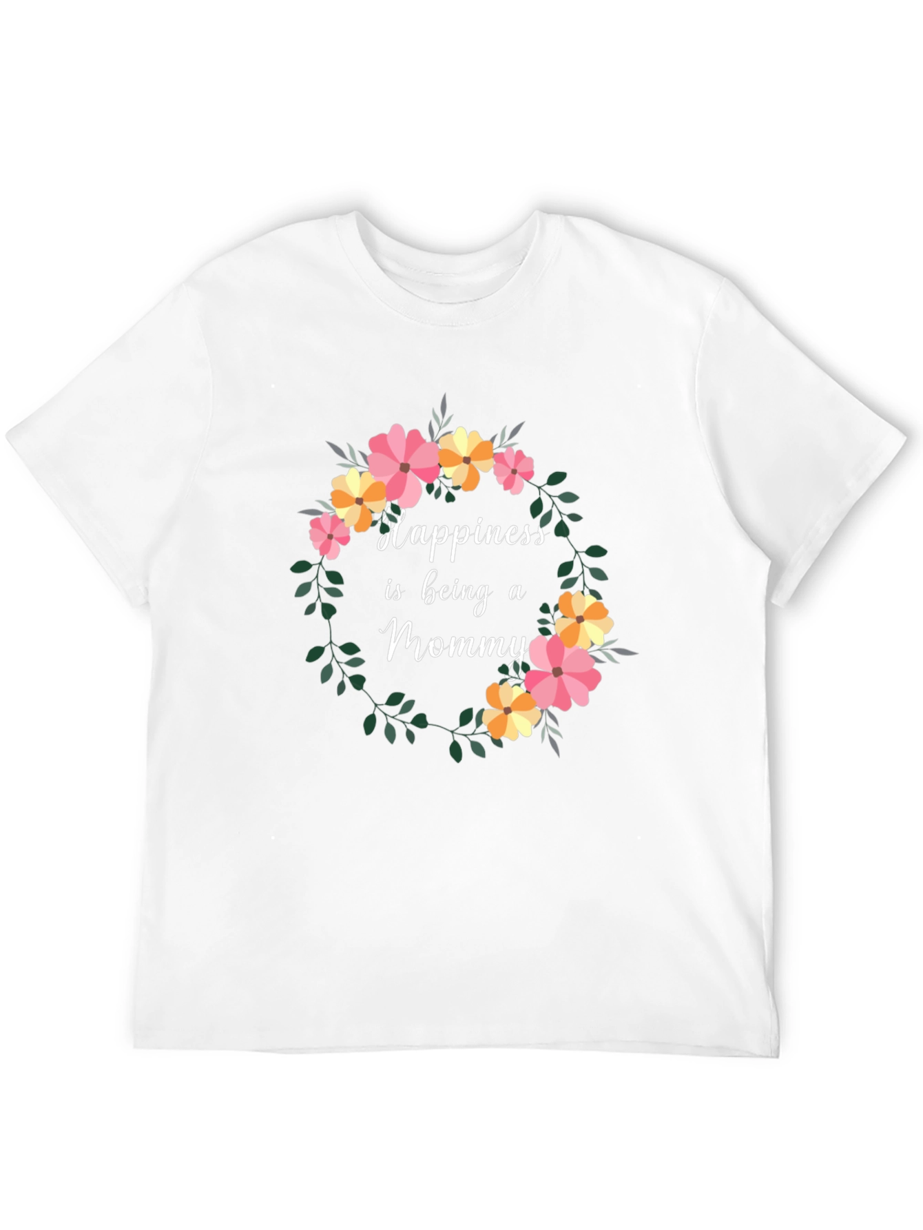 Happiness is Being a Mommy Graphic Tee