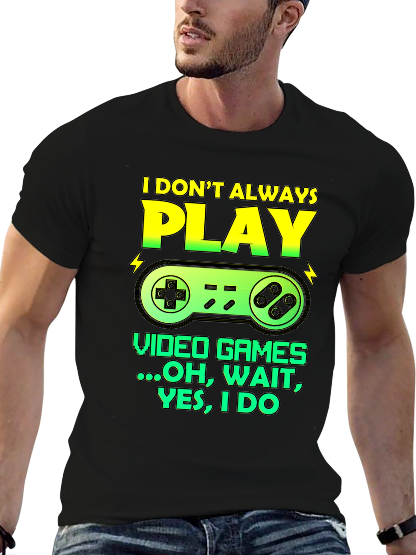 Gamer Graphic Tee - I Dont Always Play