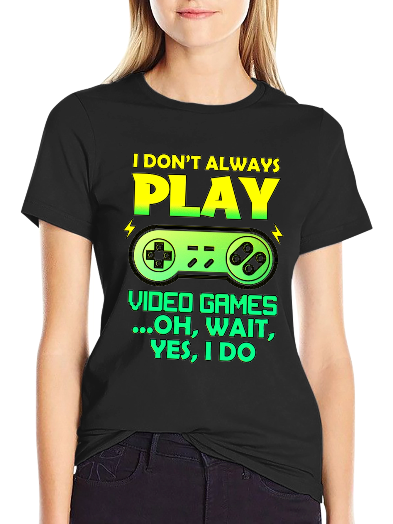 Gamer Graphic Tee - I Dont Always Play