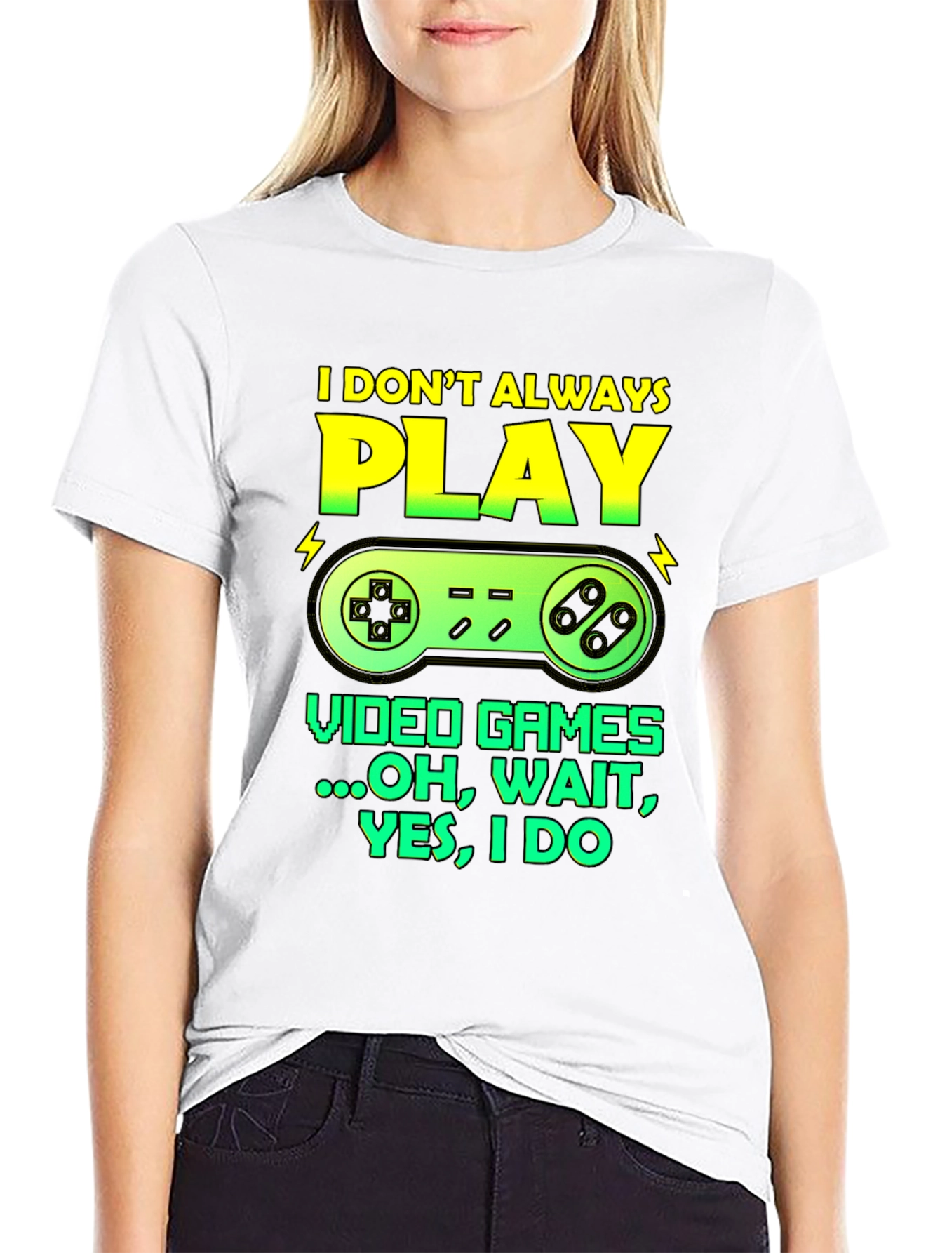 Gamer Graphic Tee - I Dont Always Play