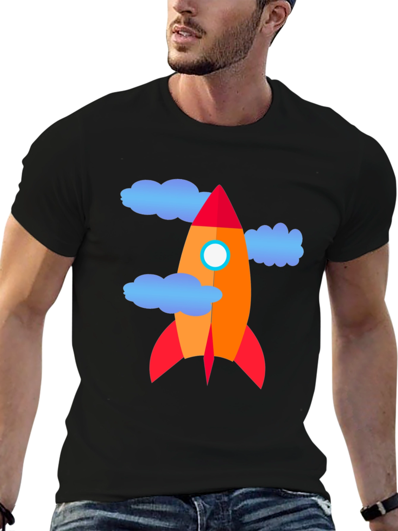 Rocket Ship T-Shirt - Blast Off in Style!