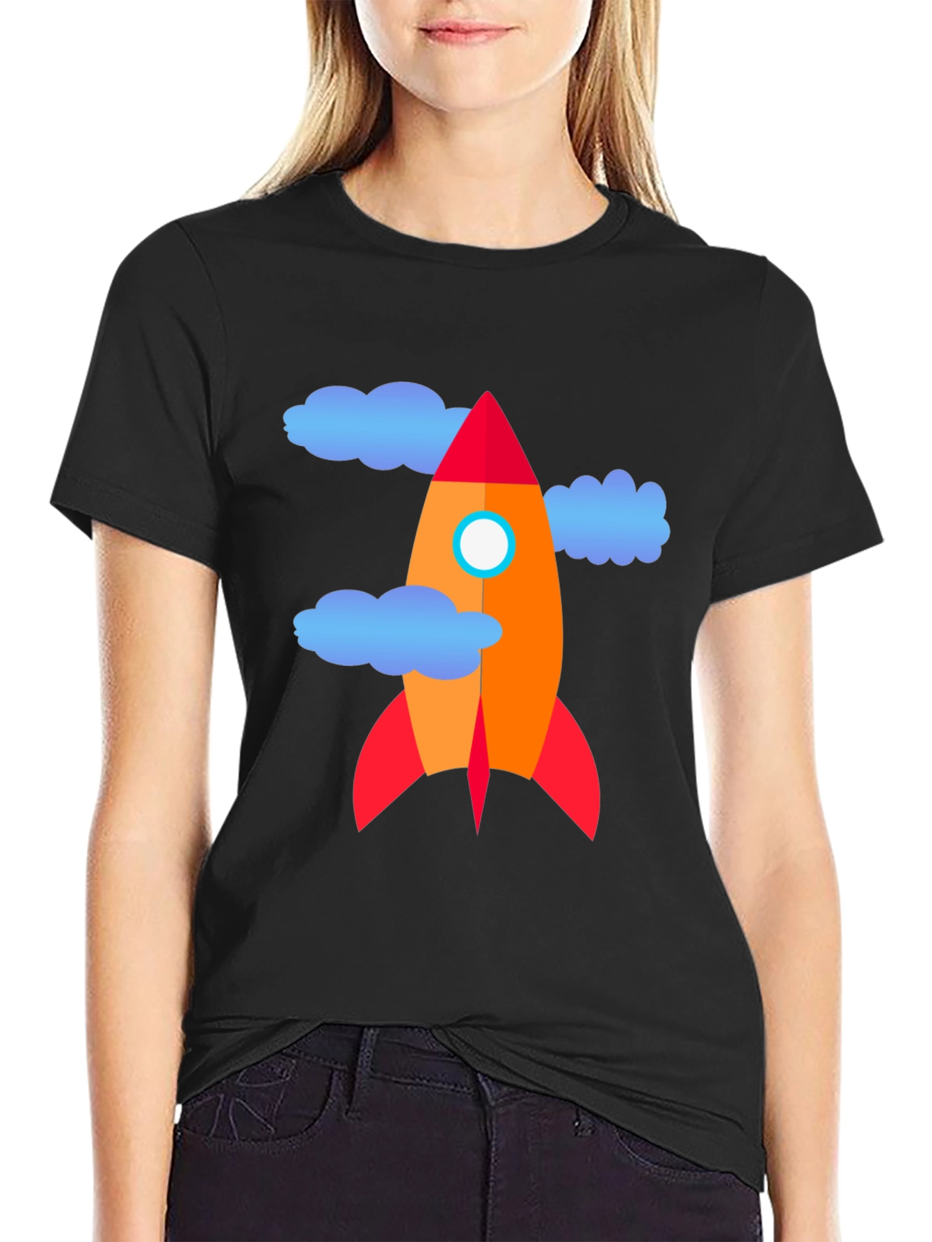 Rocket Ship T-Shirt - Blast Off in Style!