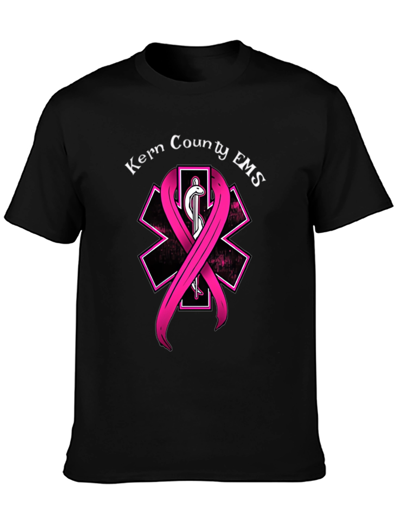 Kern County EMS Breast Cancer Awareness T-Shirt