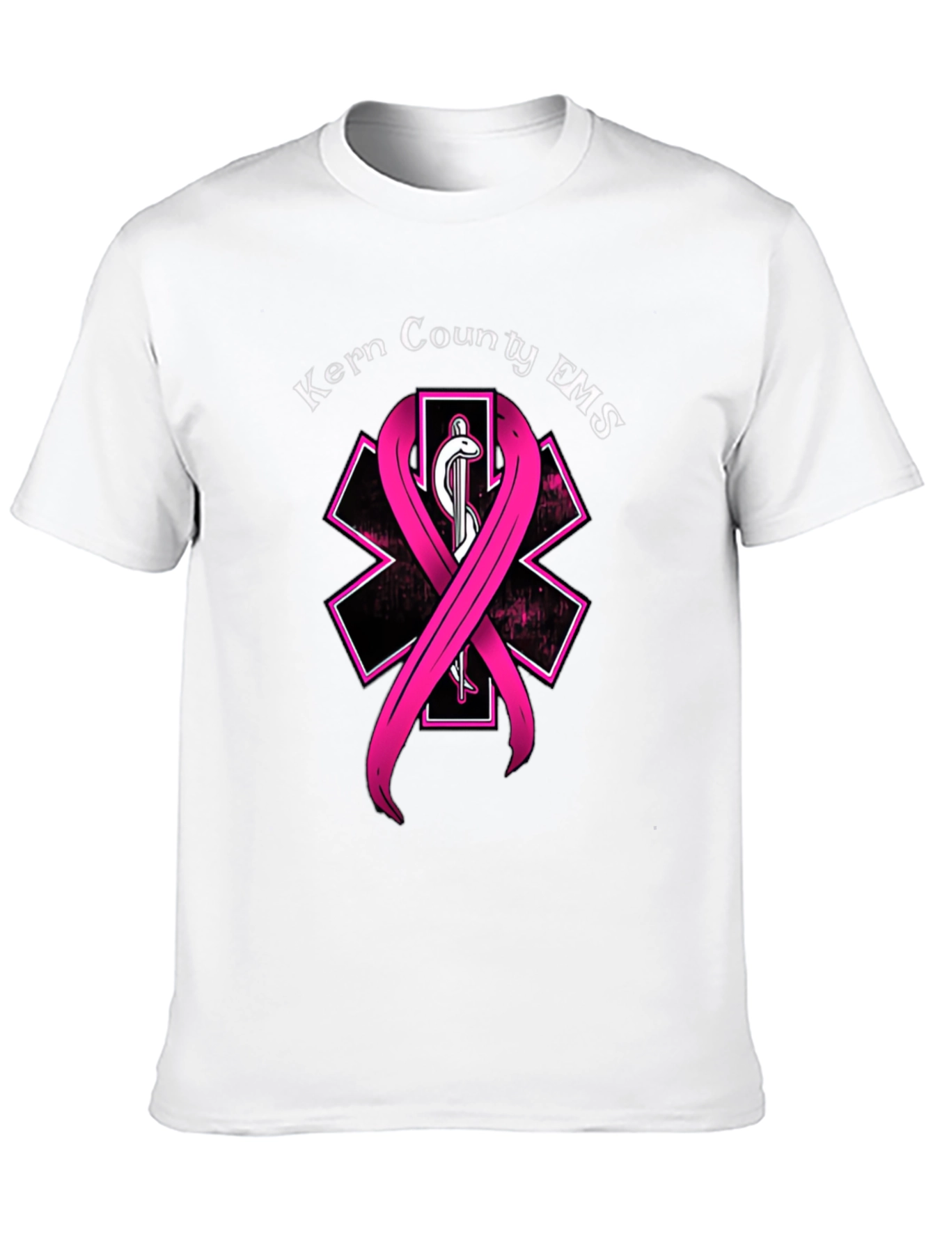 Kern County EMS Breast Cancer Awareness T-Shirt