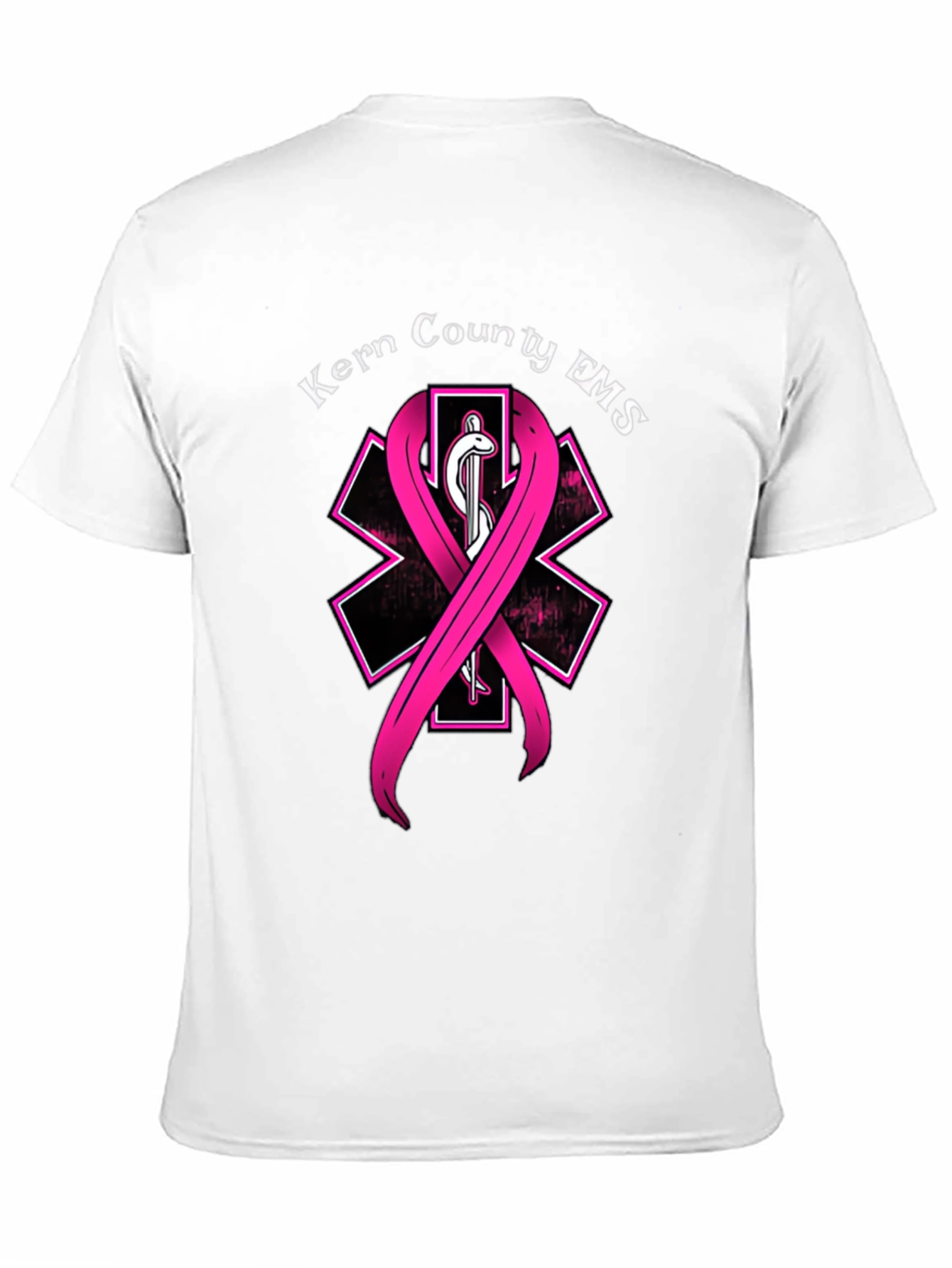 Kern County EMS Breast Cancer Awareness T-Shirt