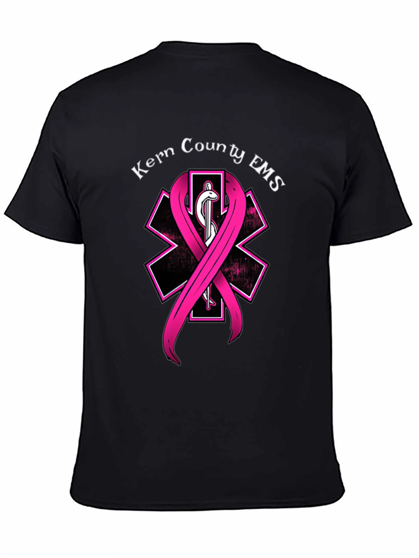 Kern County EMS Breast Cancer Awareness T-Shirt