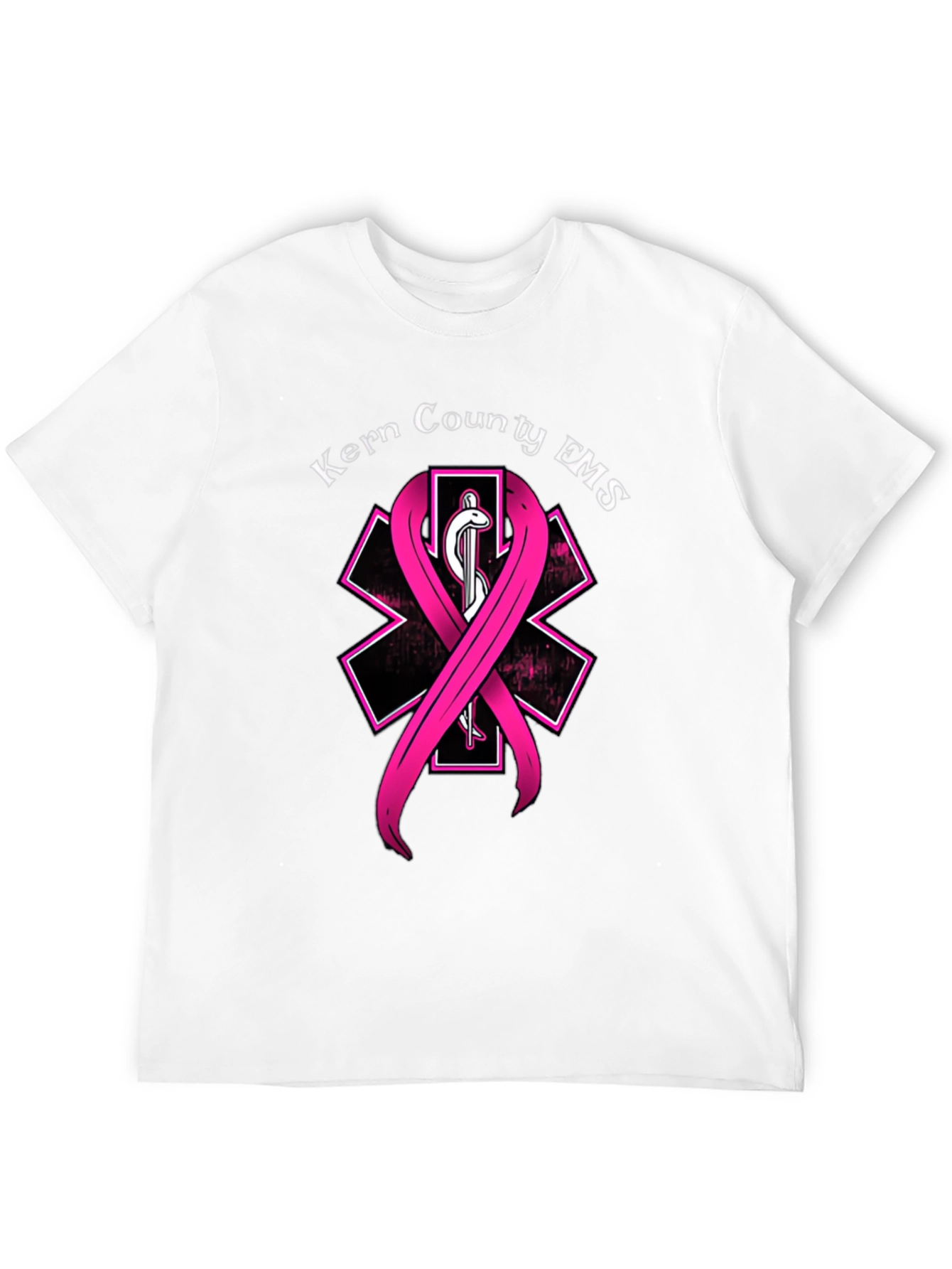Kern County EMS Breast Cancer Awareness T-Shirt