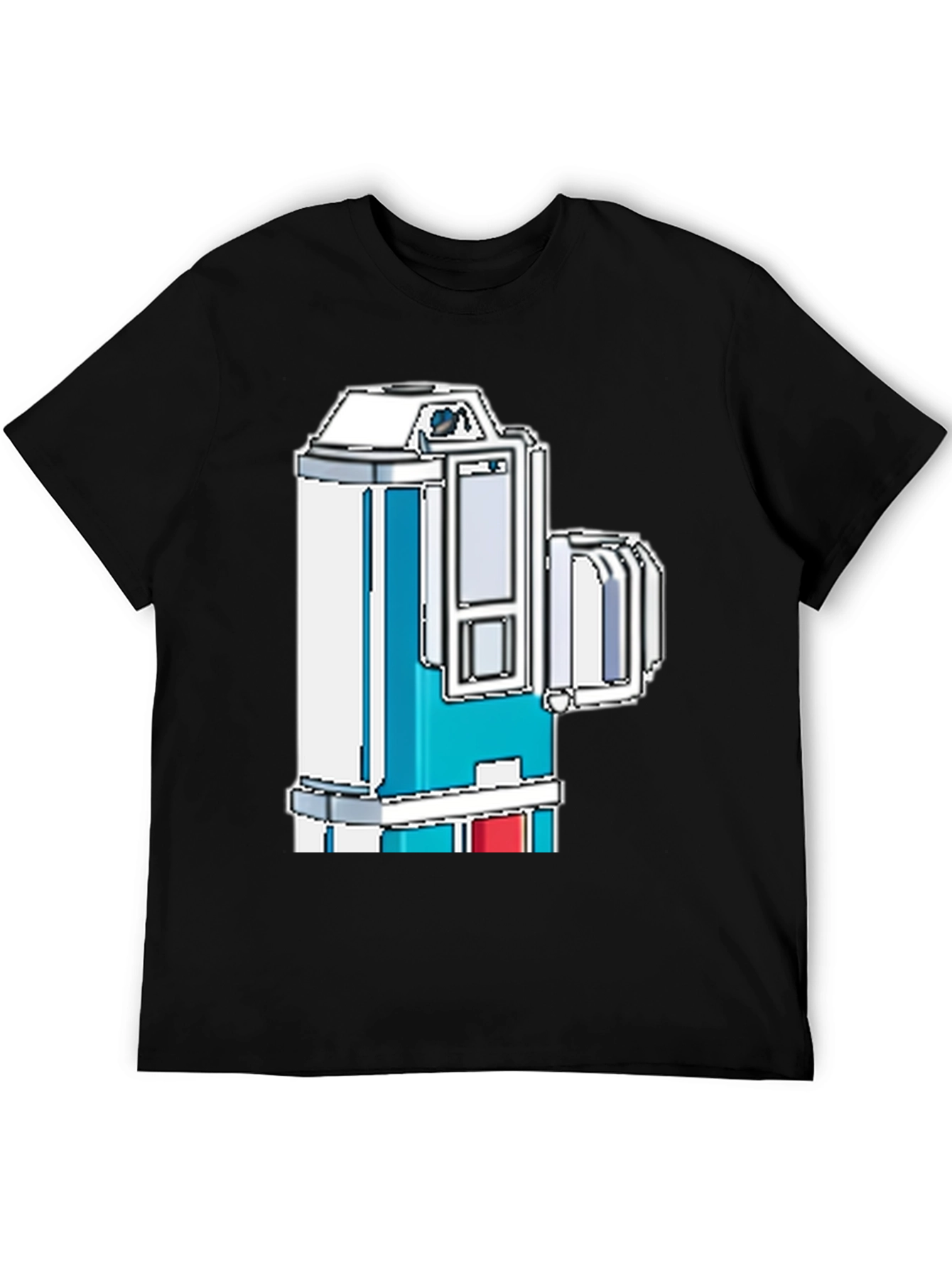Retro 8-Bit Camera T-Shirt - Classic Gamer Style