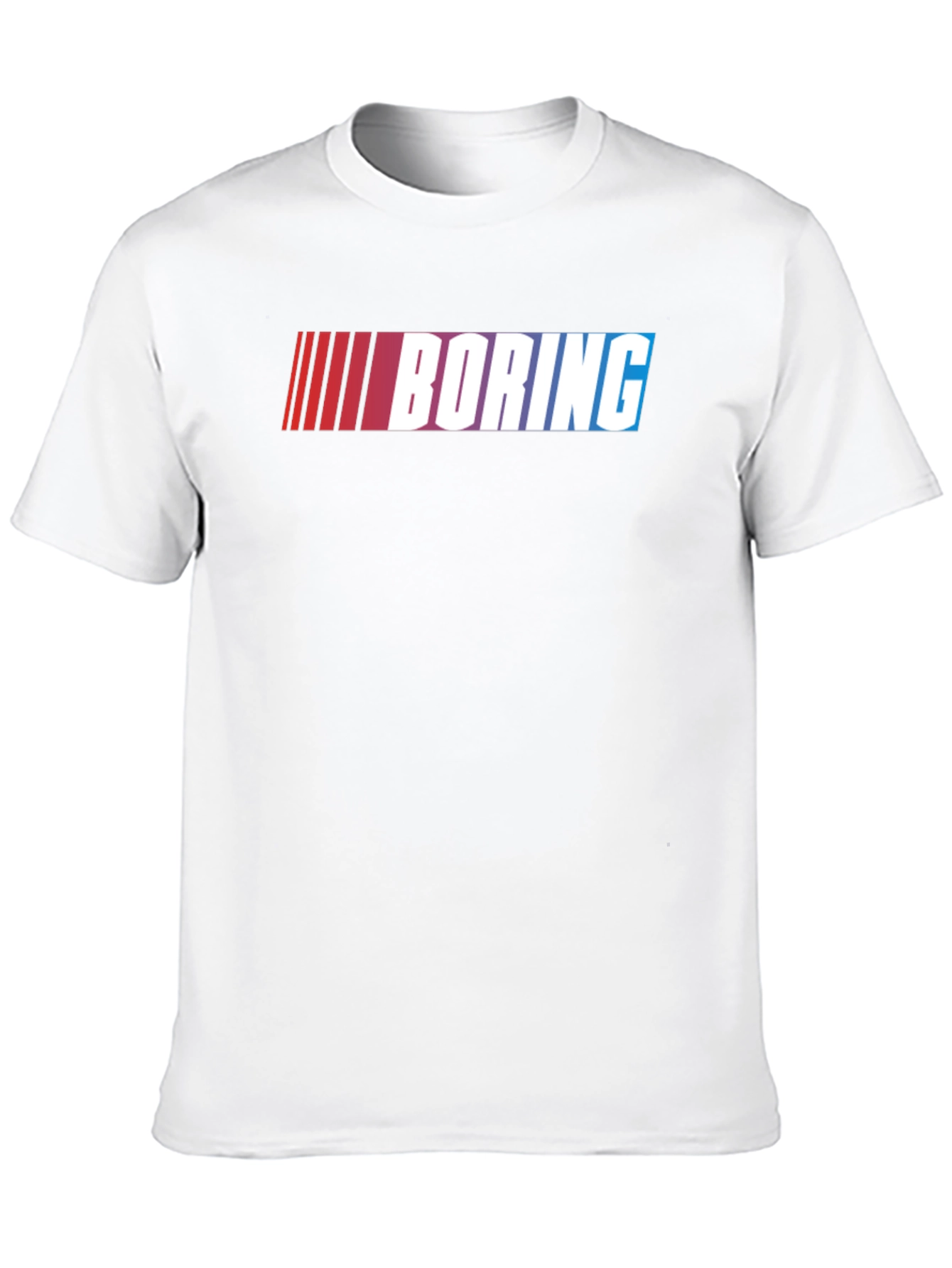 Boring Graphic T-Shirt - Black Cotton Tee