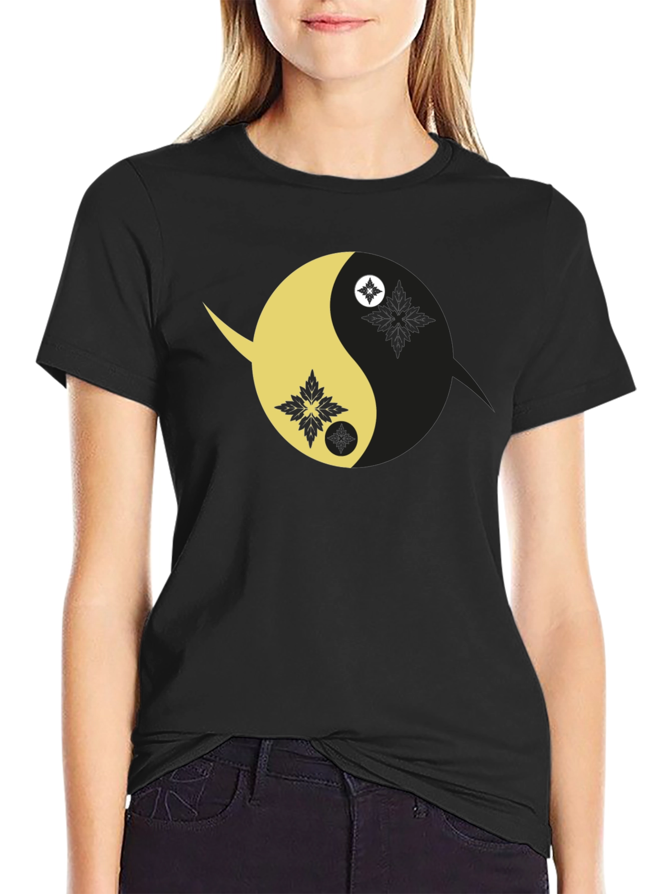 Yin Yang Graphic Tee - Stylish & Unique