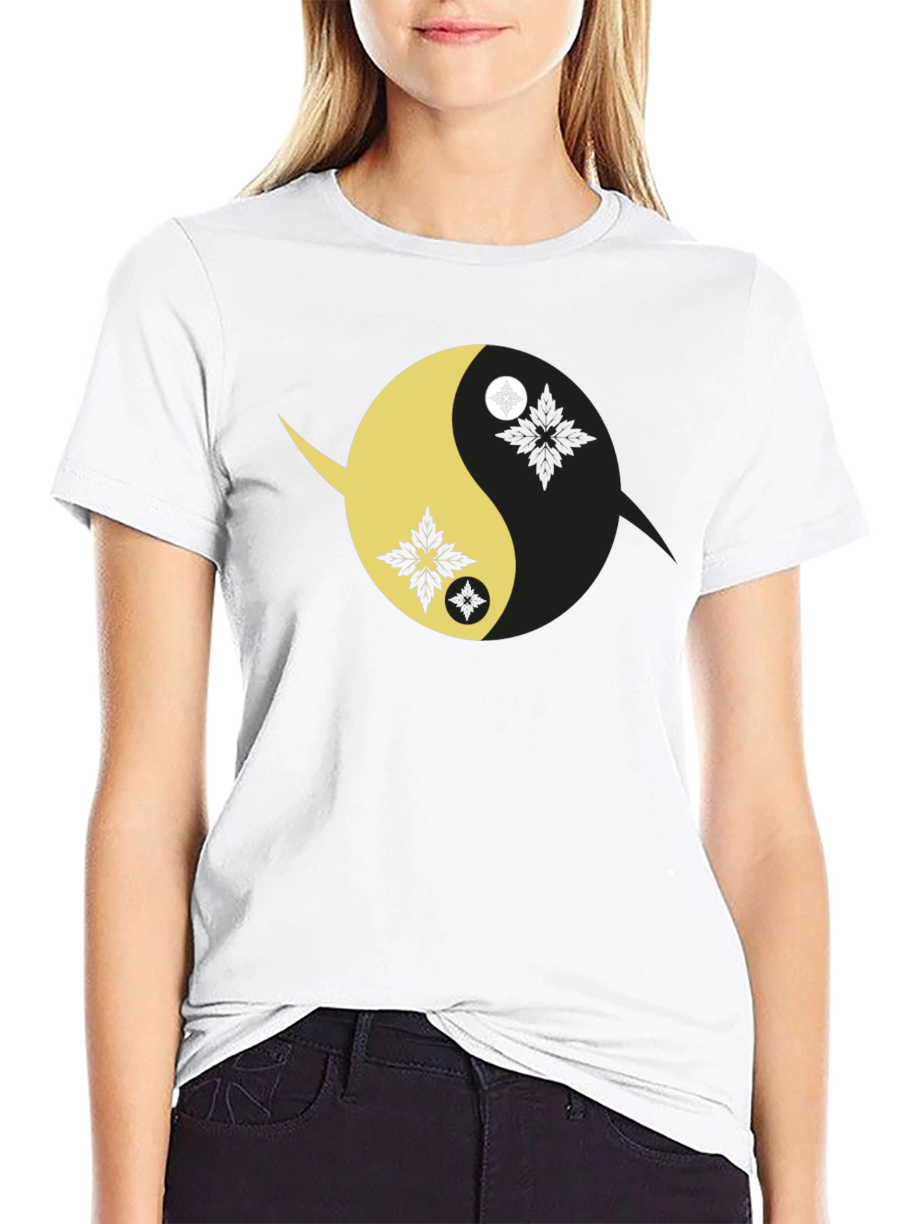 Yin Yang Graphic Tee - Stylish & Unique