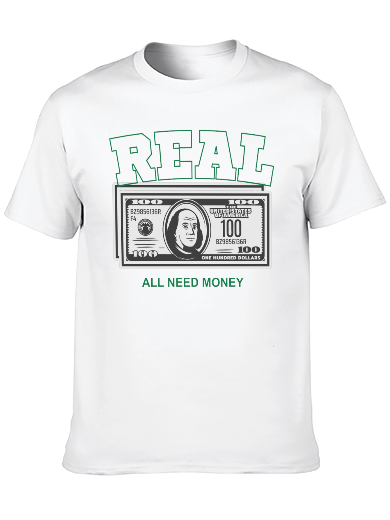Real Money Graphic T-Shirt