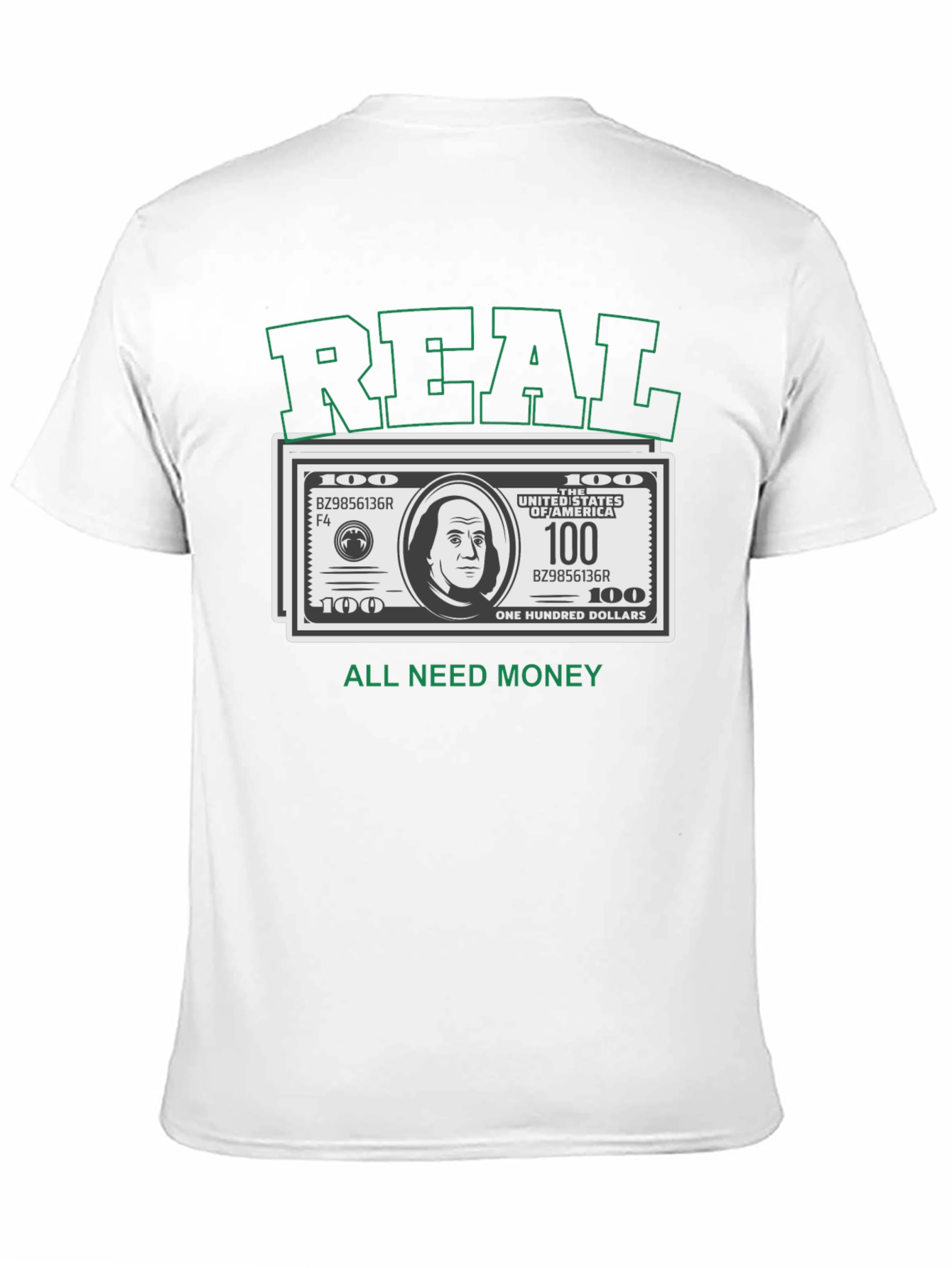 Real Money Graphic T-Shirt