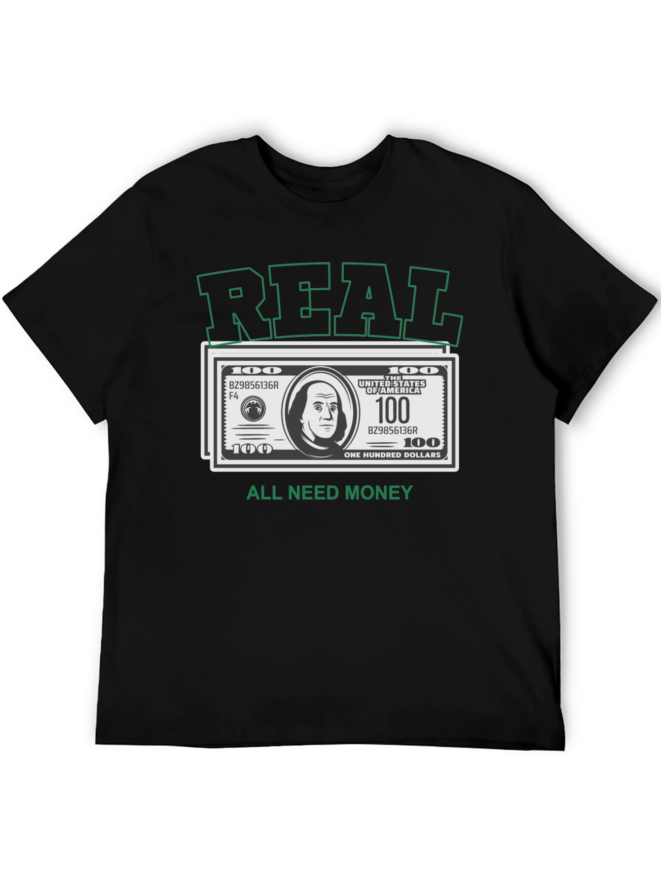 Real Money Graphic T-Shirt