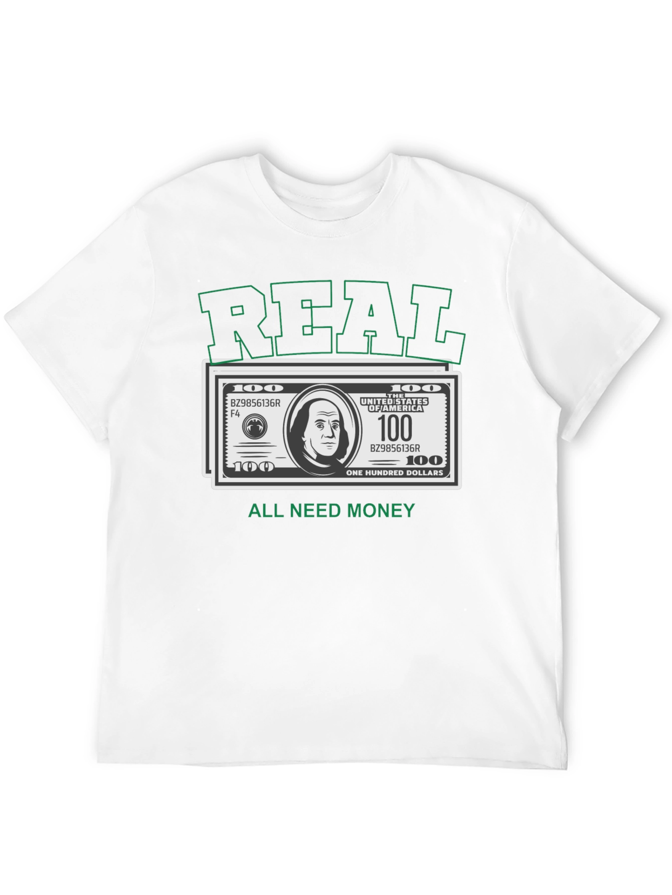 Real Money Graphic T-Shirt