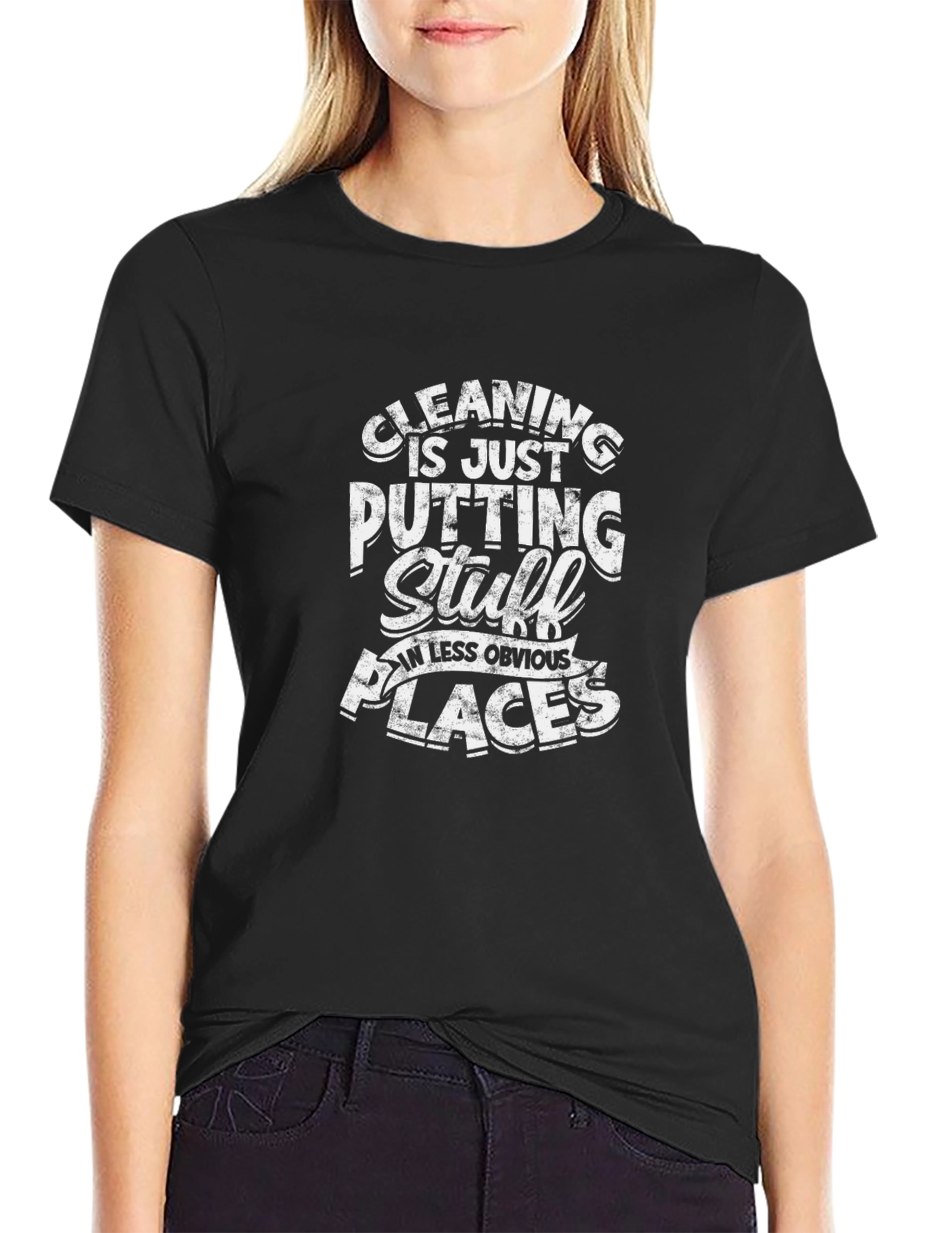 Funny Cleaning Humor Graphic T-Shirt