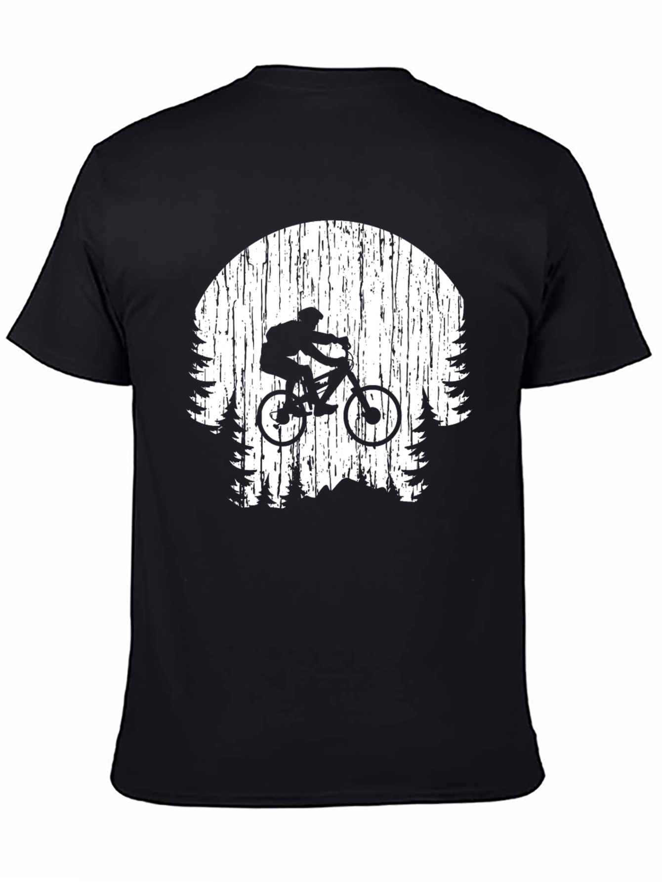 Mountain Biker Graphic Tee - Adventure Awaits