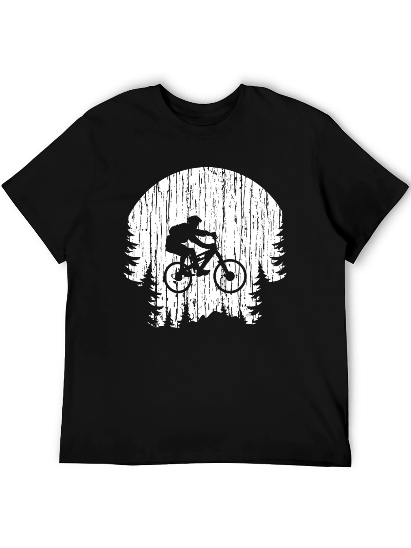 Mountain Biker Graphic Tee - Adventure Awaits