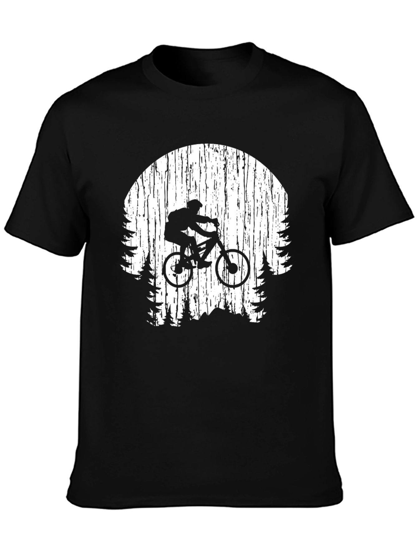 Mountain Biker Graphic Tee - Adventure Awaits
