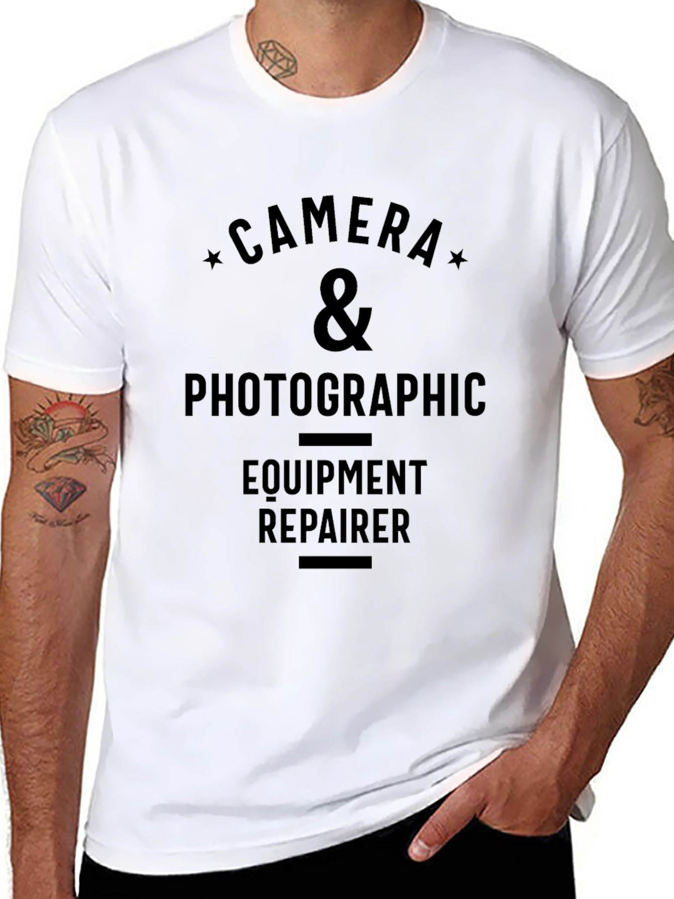 Camera & Photographic Equipment Repairer Black T-Shirt