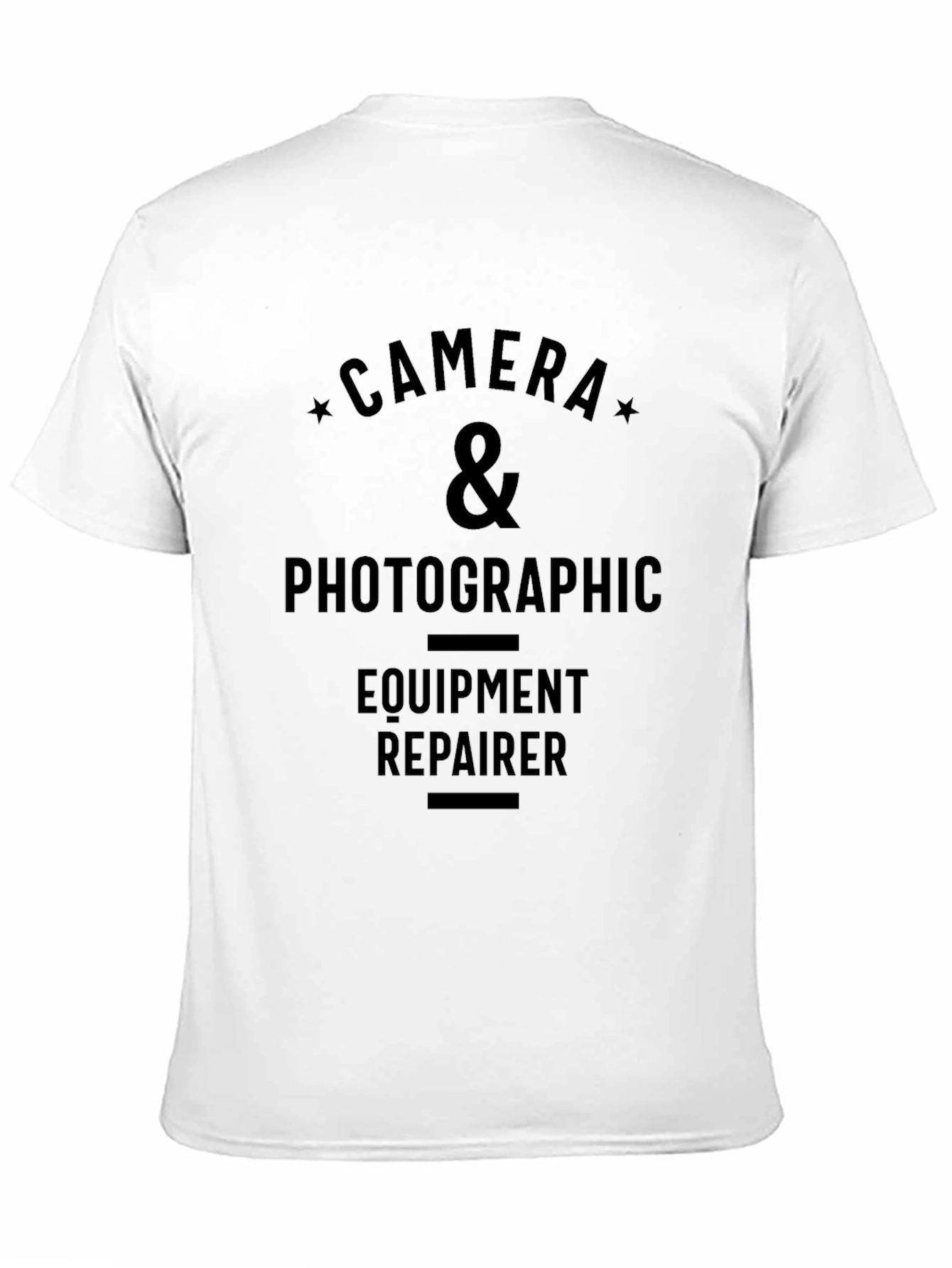 Camera & Photographic Equipment Repairer Black T-Shirt