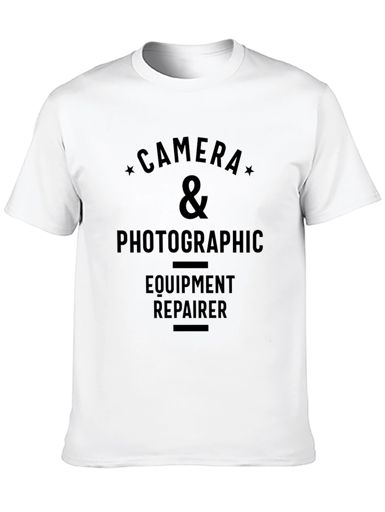 Camera & Photographic Equipment Repairer Black T-Shirt