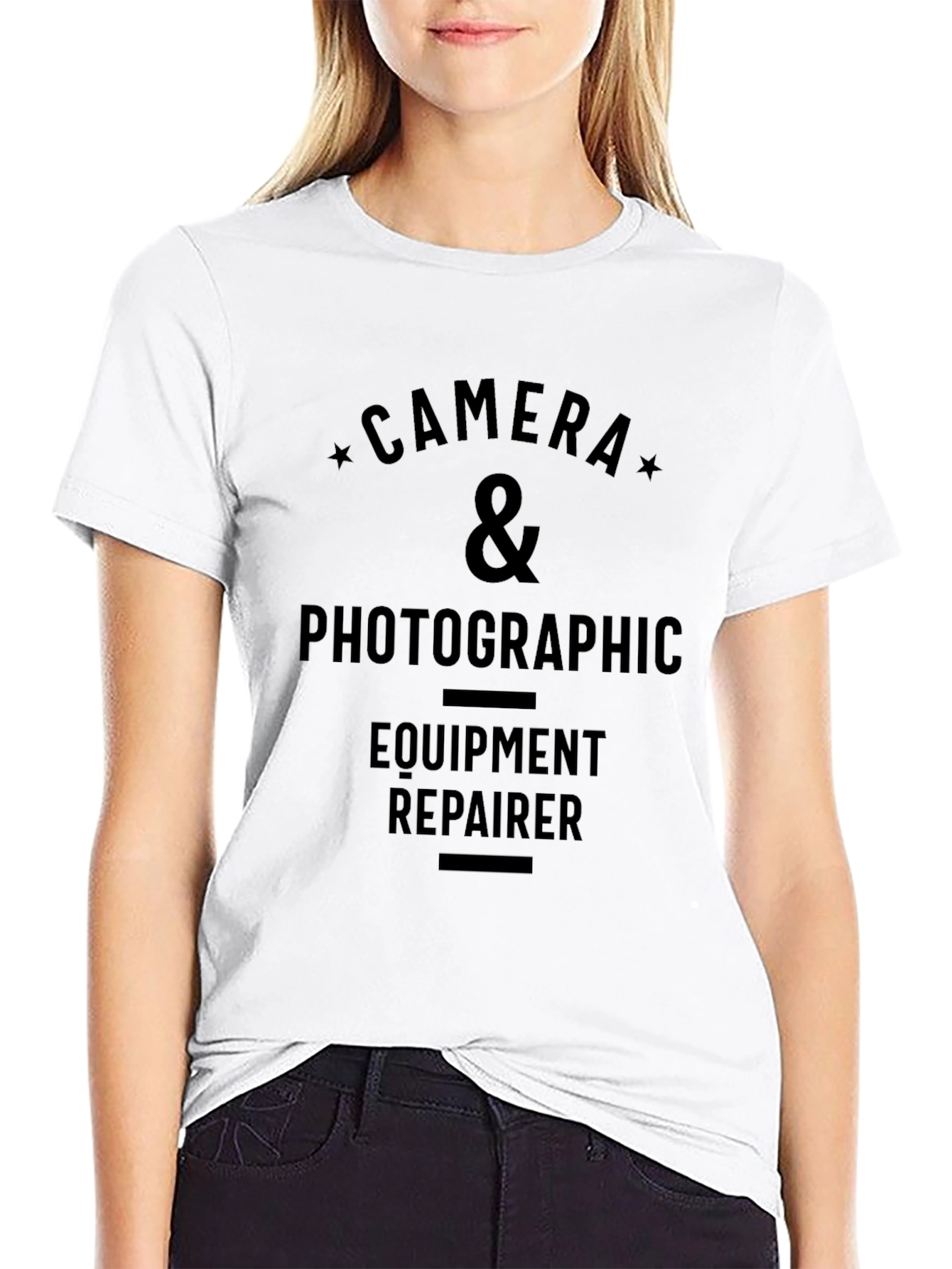 Camera & Photographic Equipment Repairer Black T-Shirt