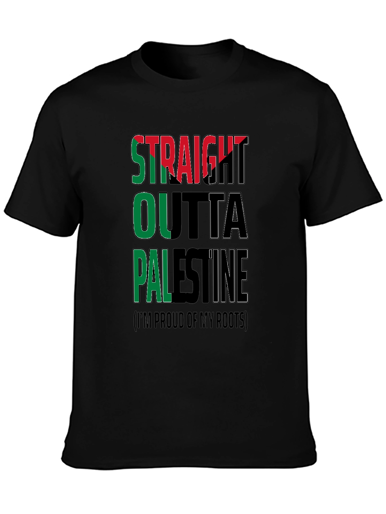 Straight Outta Palestine Pride T-Shirt