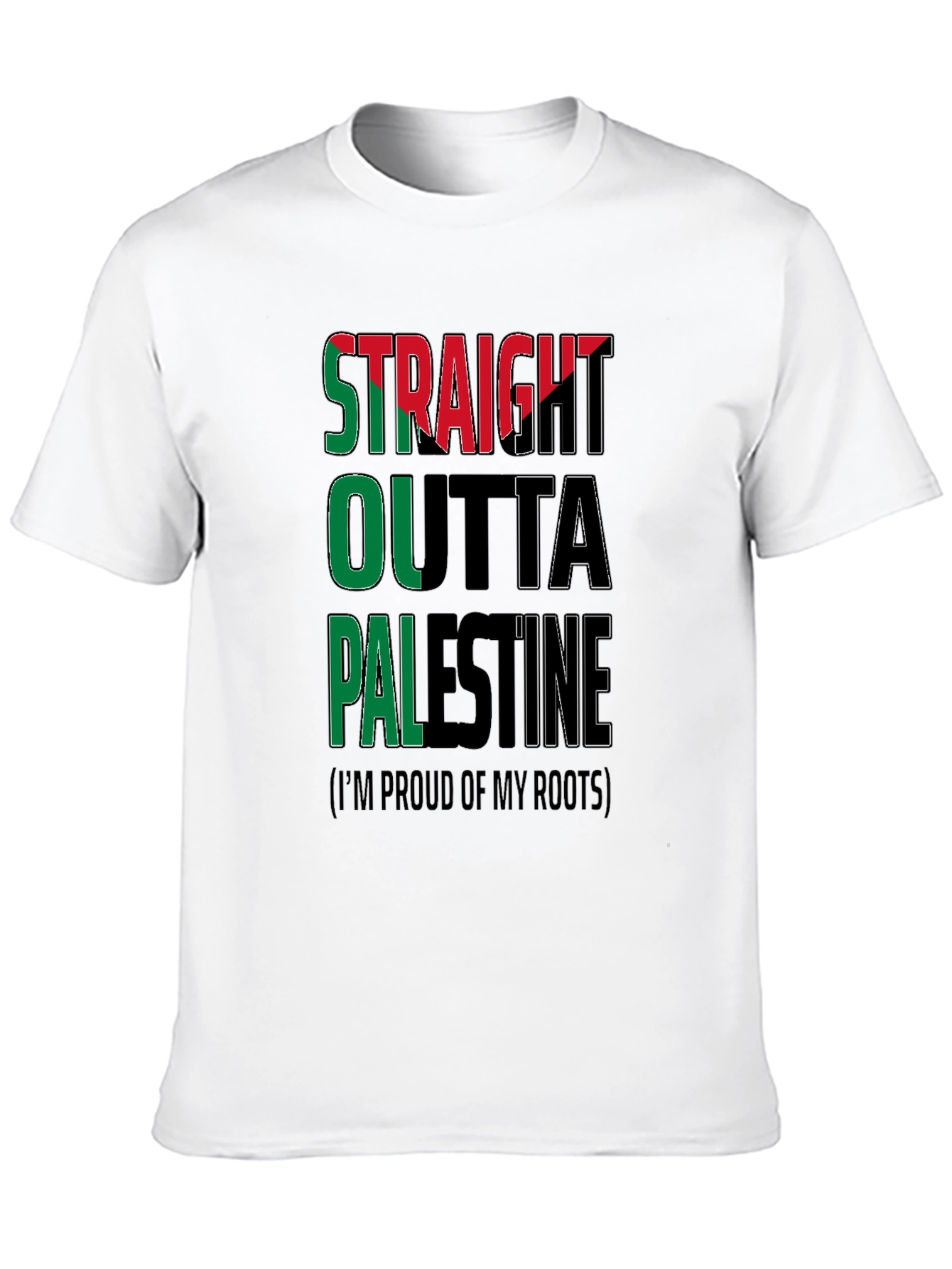 Straight Outta Palestine Pride T-Shirt