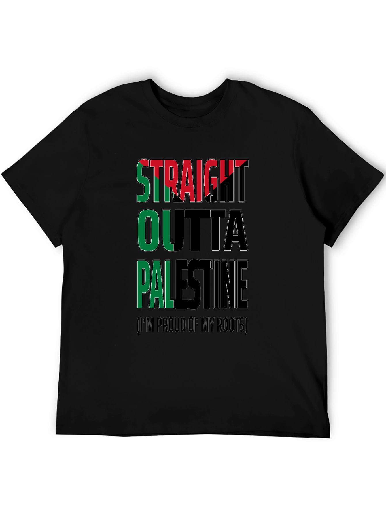 Straight Outta Palestine Pride T-Shirt