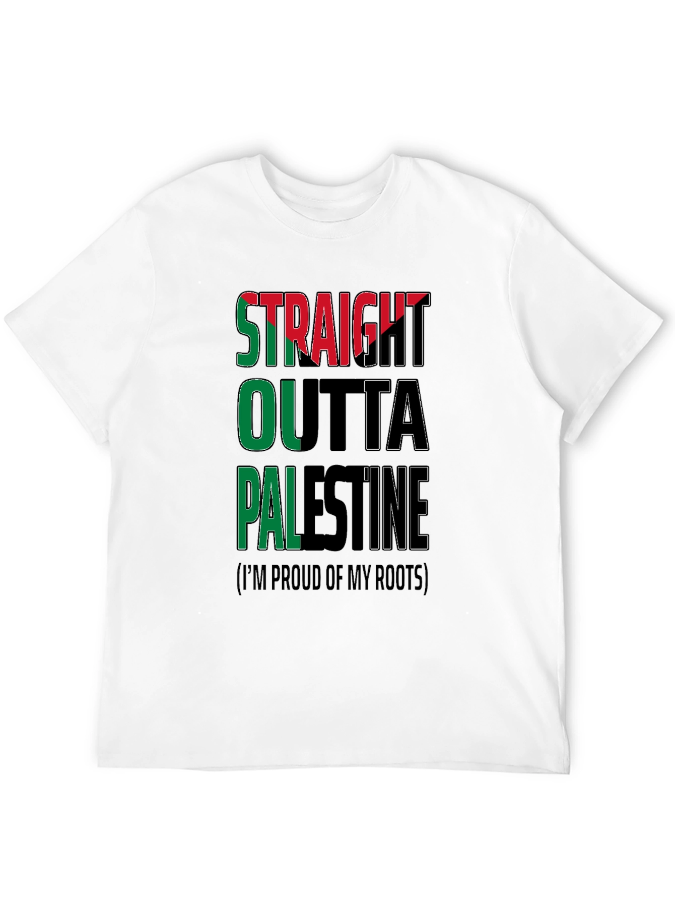 Straight Outta Palestine Pride T-Shirt