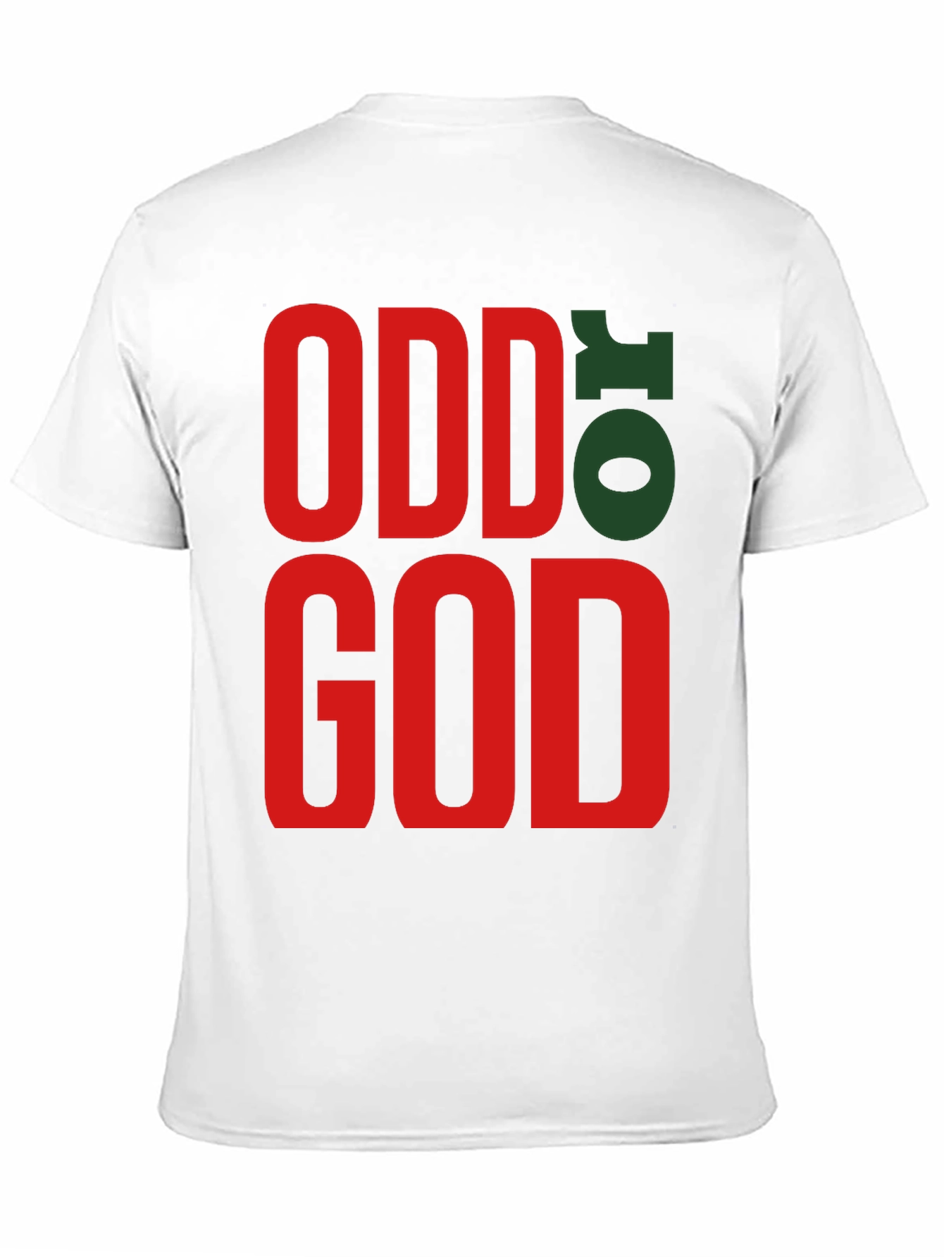 Odd to God Graphic Tee - Black Cotton T-Shirt