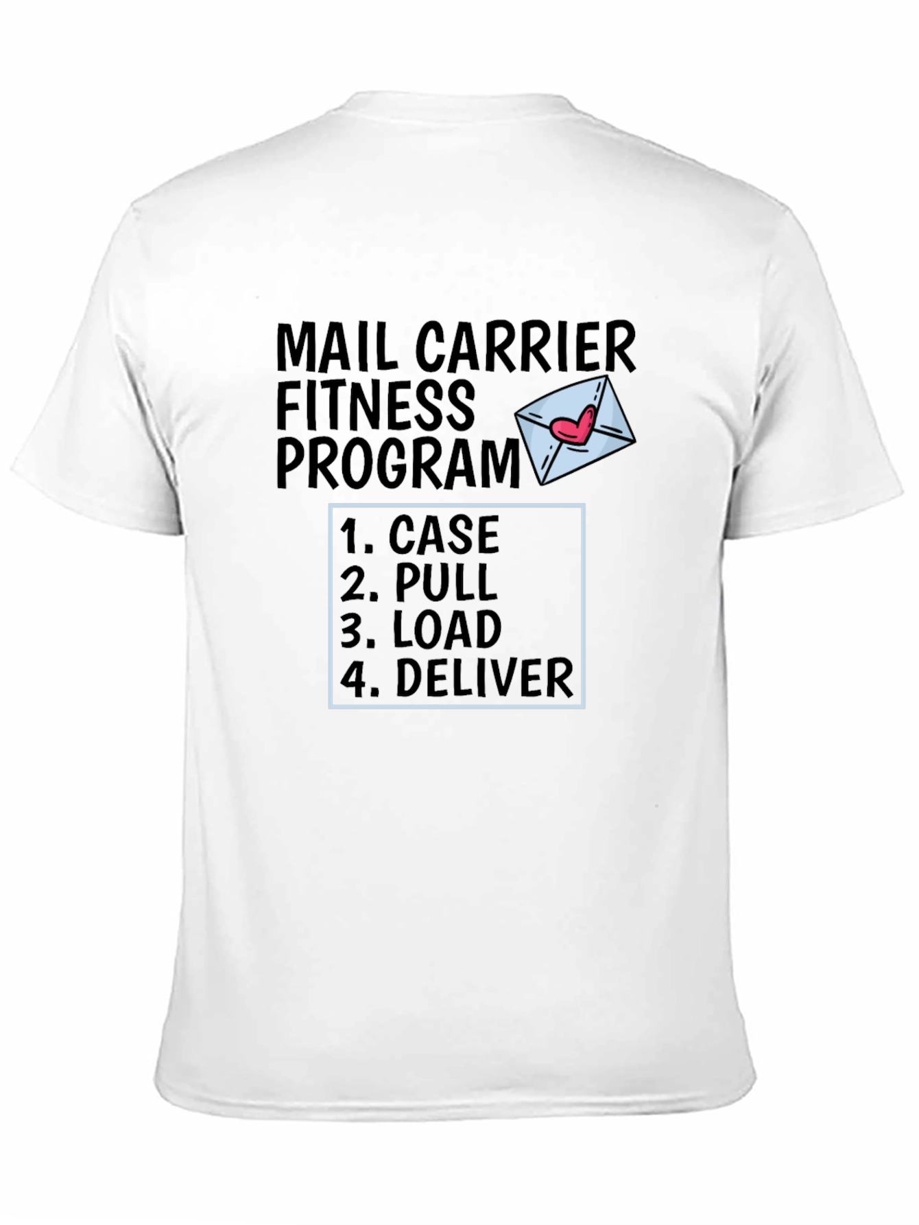 Mail Carrier Fitness Program T-Shirt