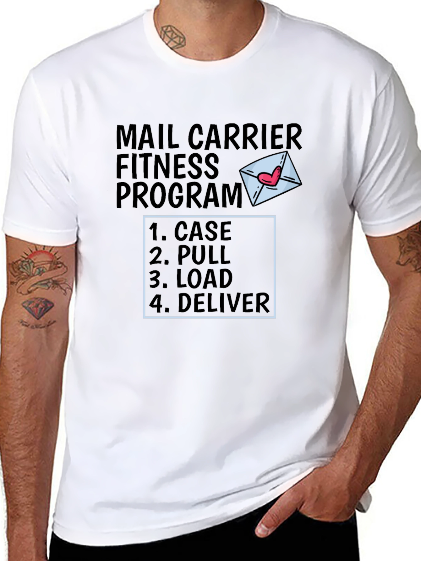 Mail Carrier Fitness Program T-Shirt