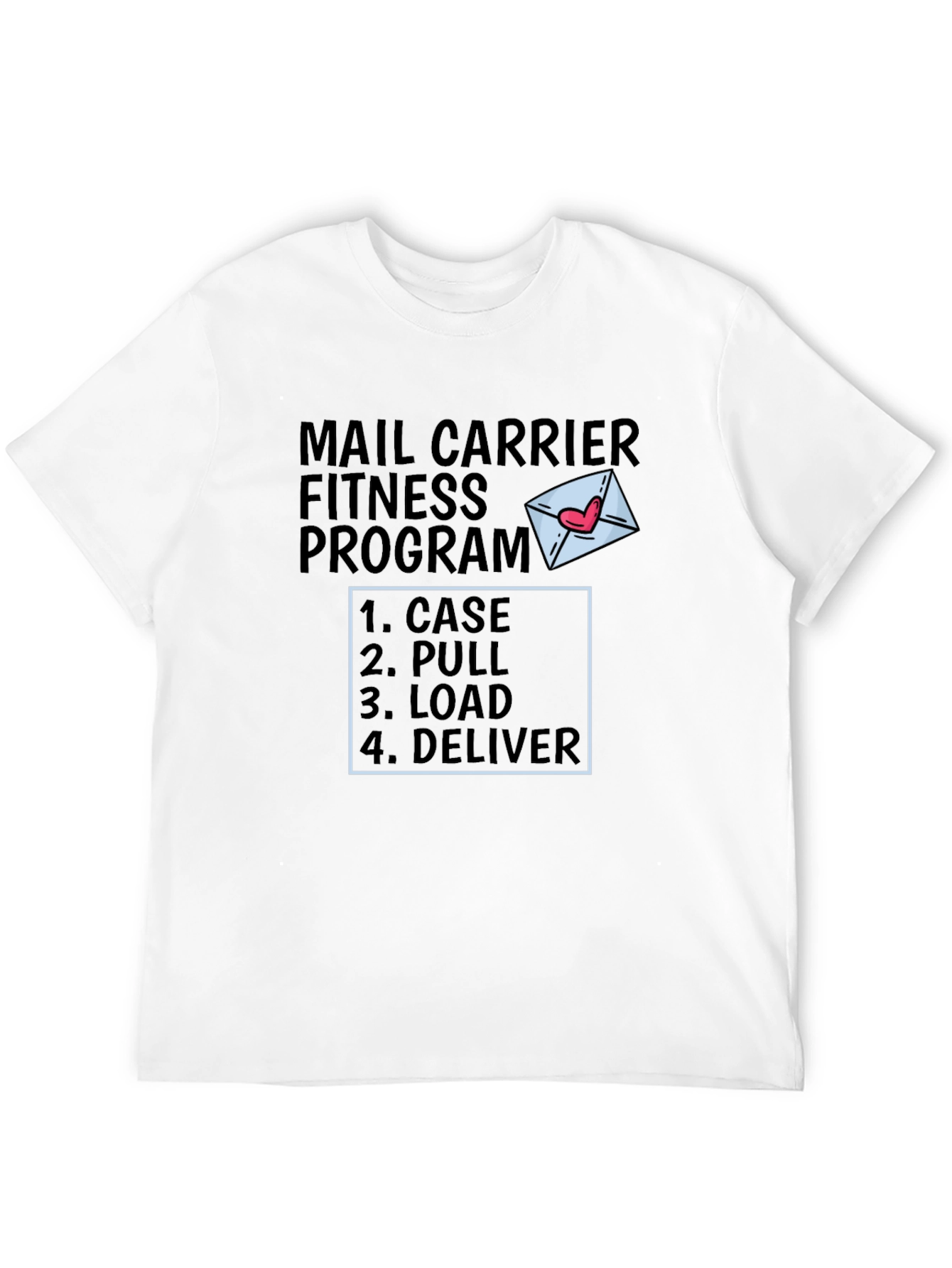Mail Carrier Fitness Program T-Shirt