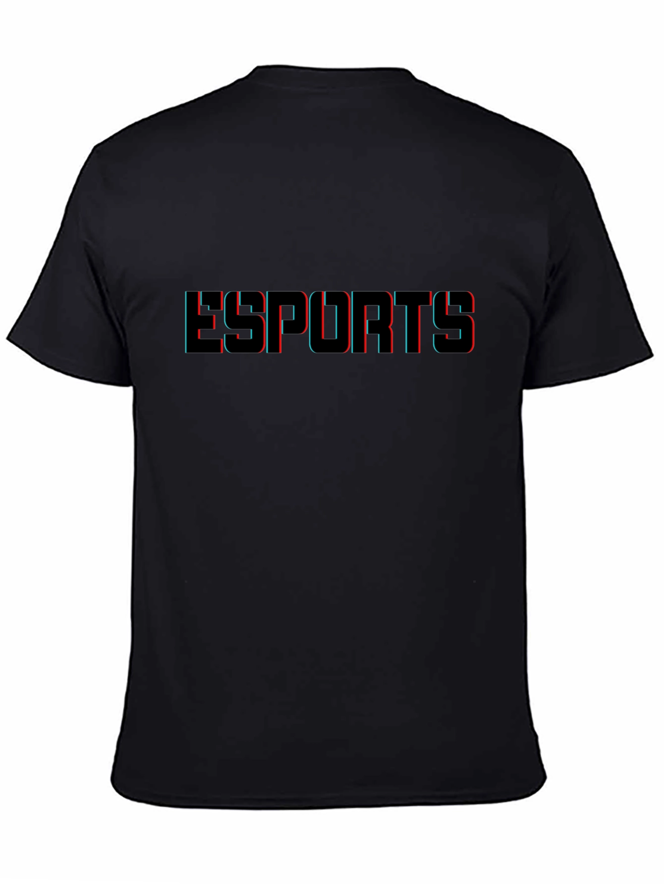 Esports Glitch Black T-Shirt