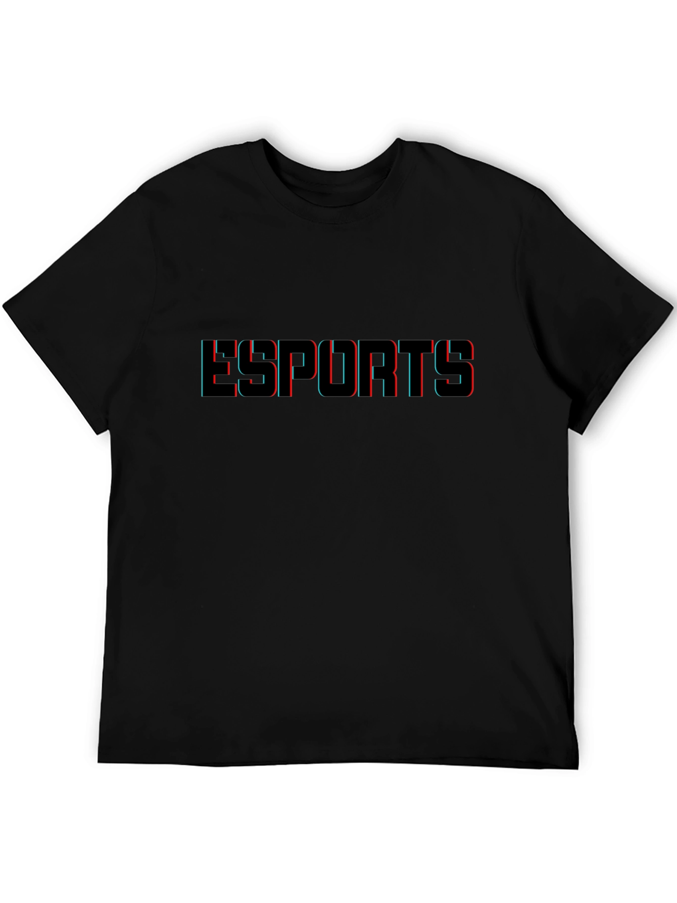 Esports Glitch Black T-Shirt