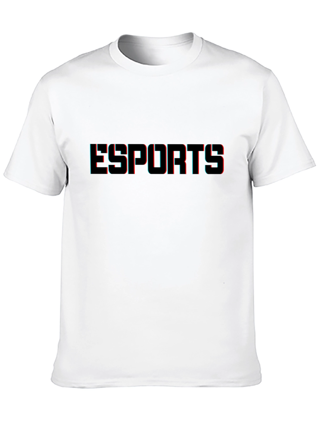 Esports Glitch Black T-Shirt