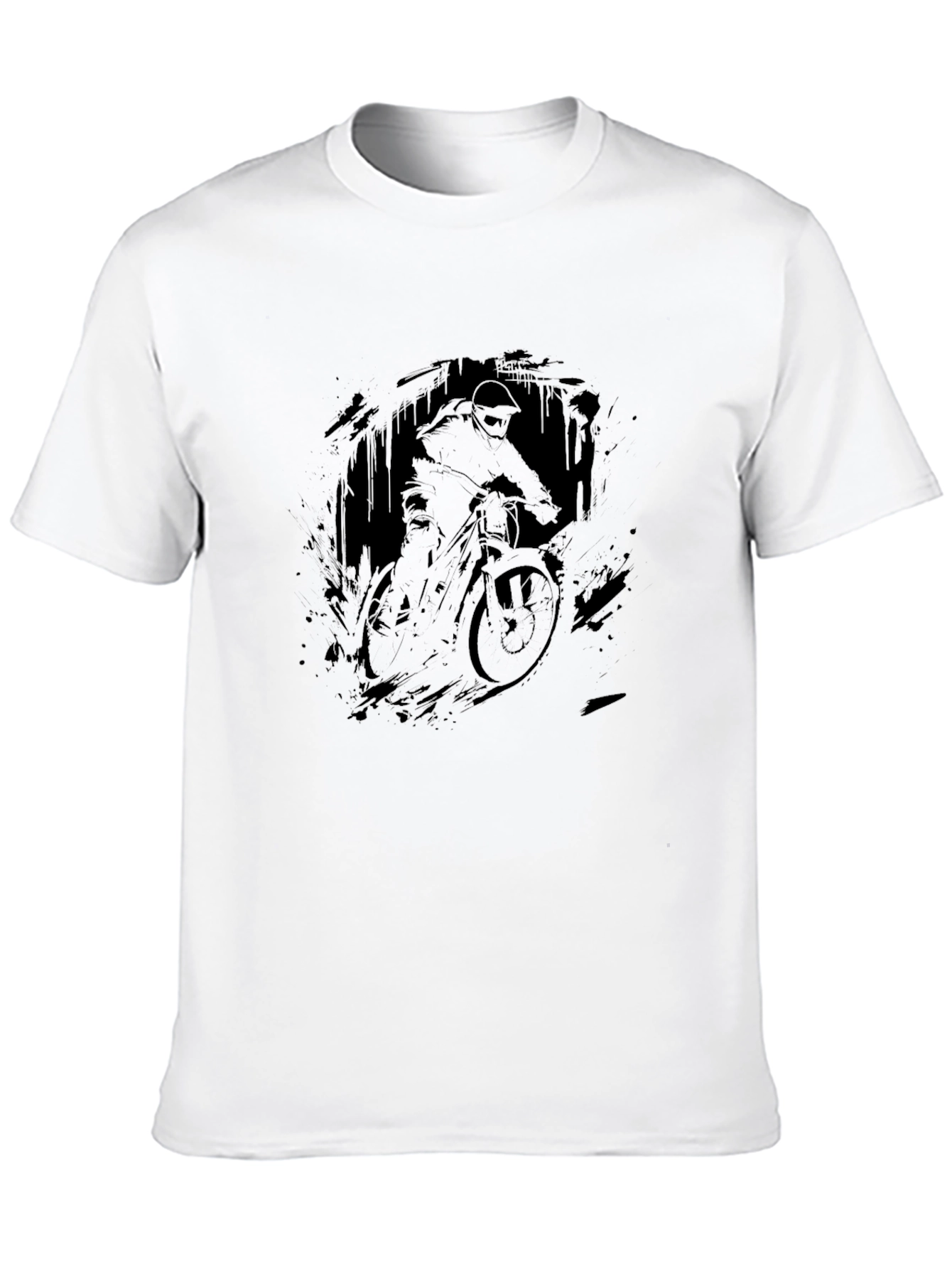 Black Mountain Bike Graphic Tee
